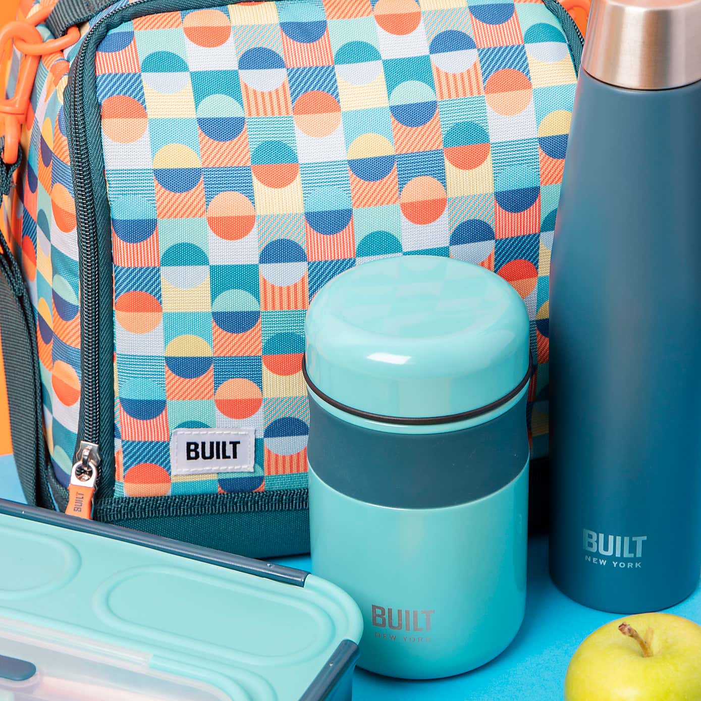 Built Insulated Lunch Bag Cooler with Compartments