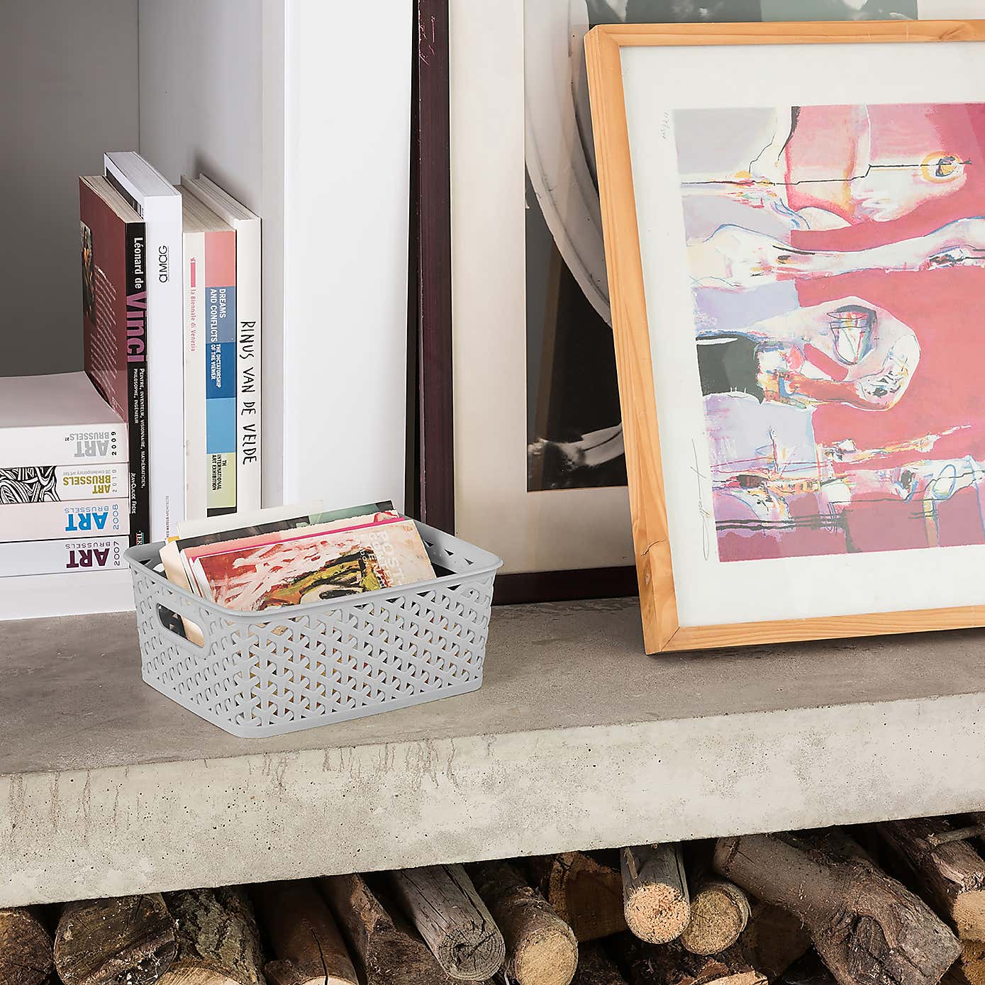 Curver Plastic Storage Basket