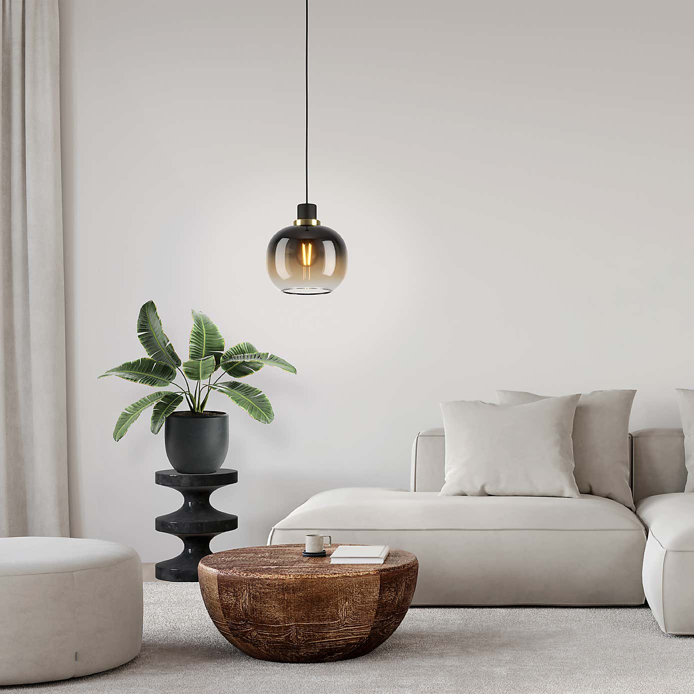 EGLO Oilella Adjustable Pendant Light