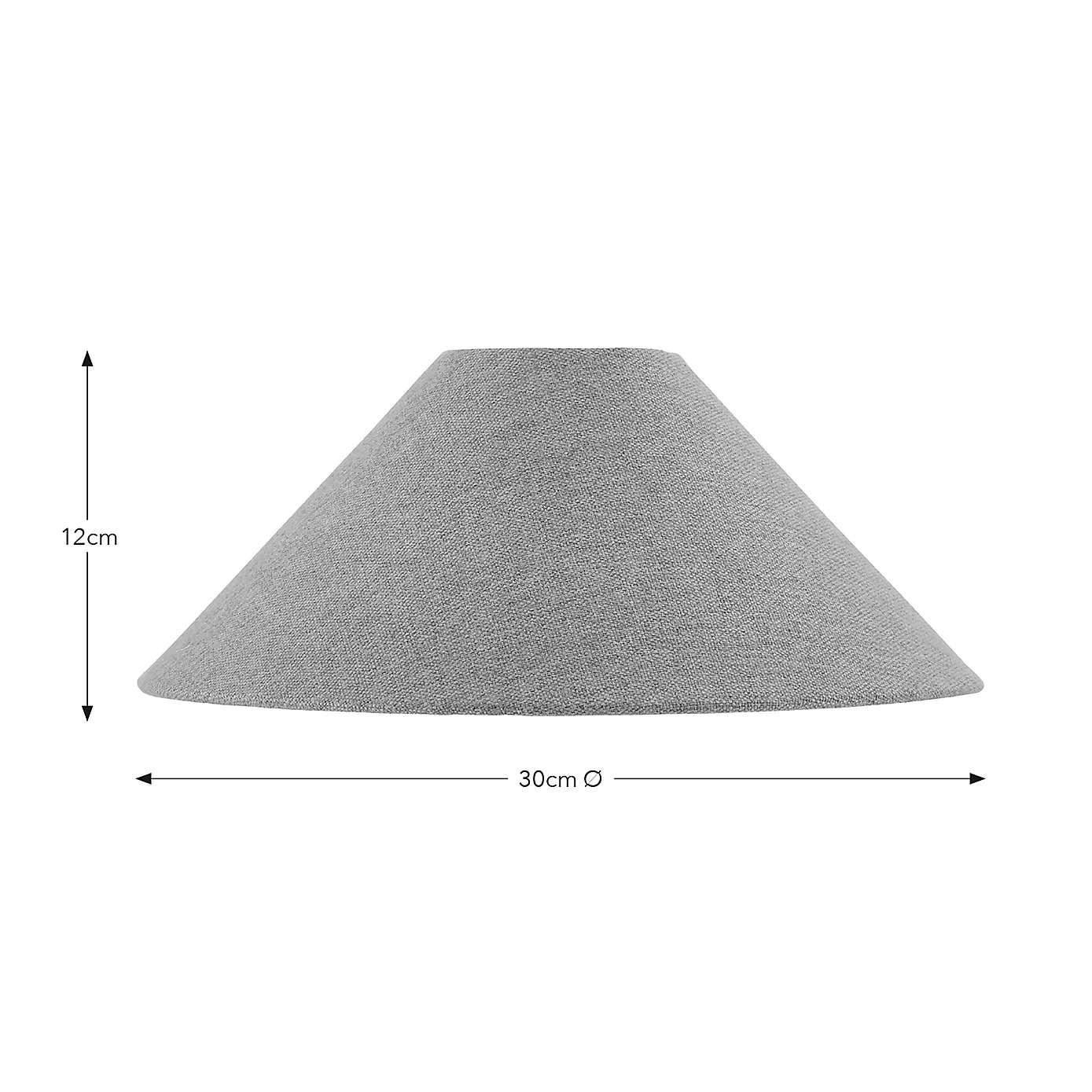 Churchgate Ashby Conical Extreme Empire Easy Fit Lamp Shade
