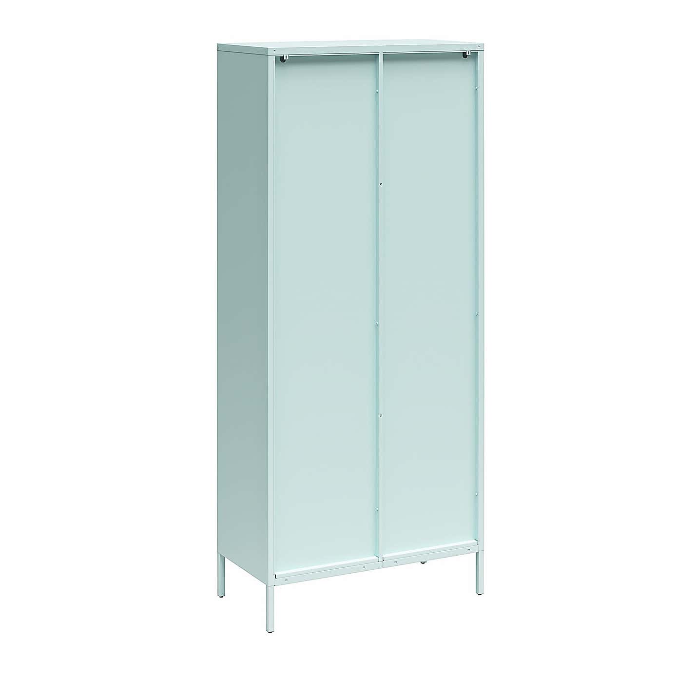 Luna Tall Fluted Sideboard, Glass