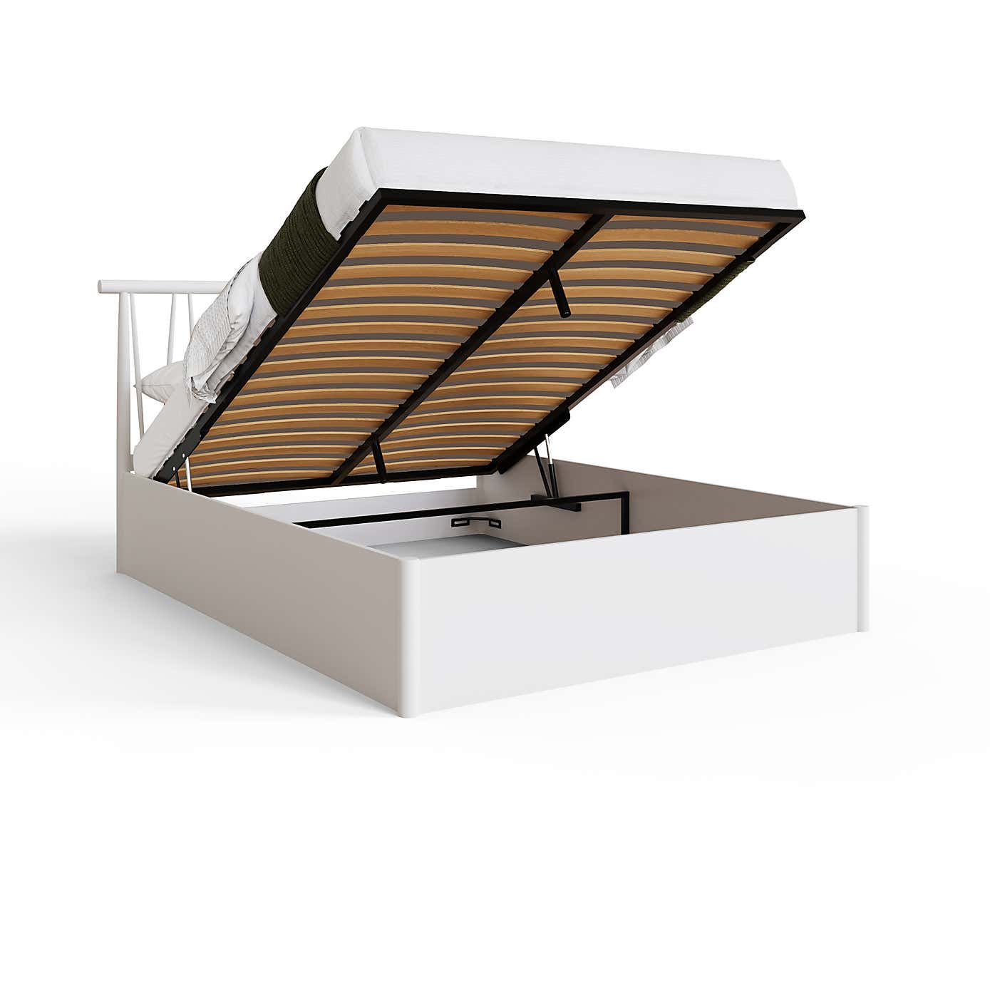 Fusum Spindle Ottoman Bed