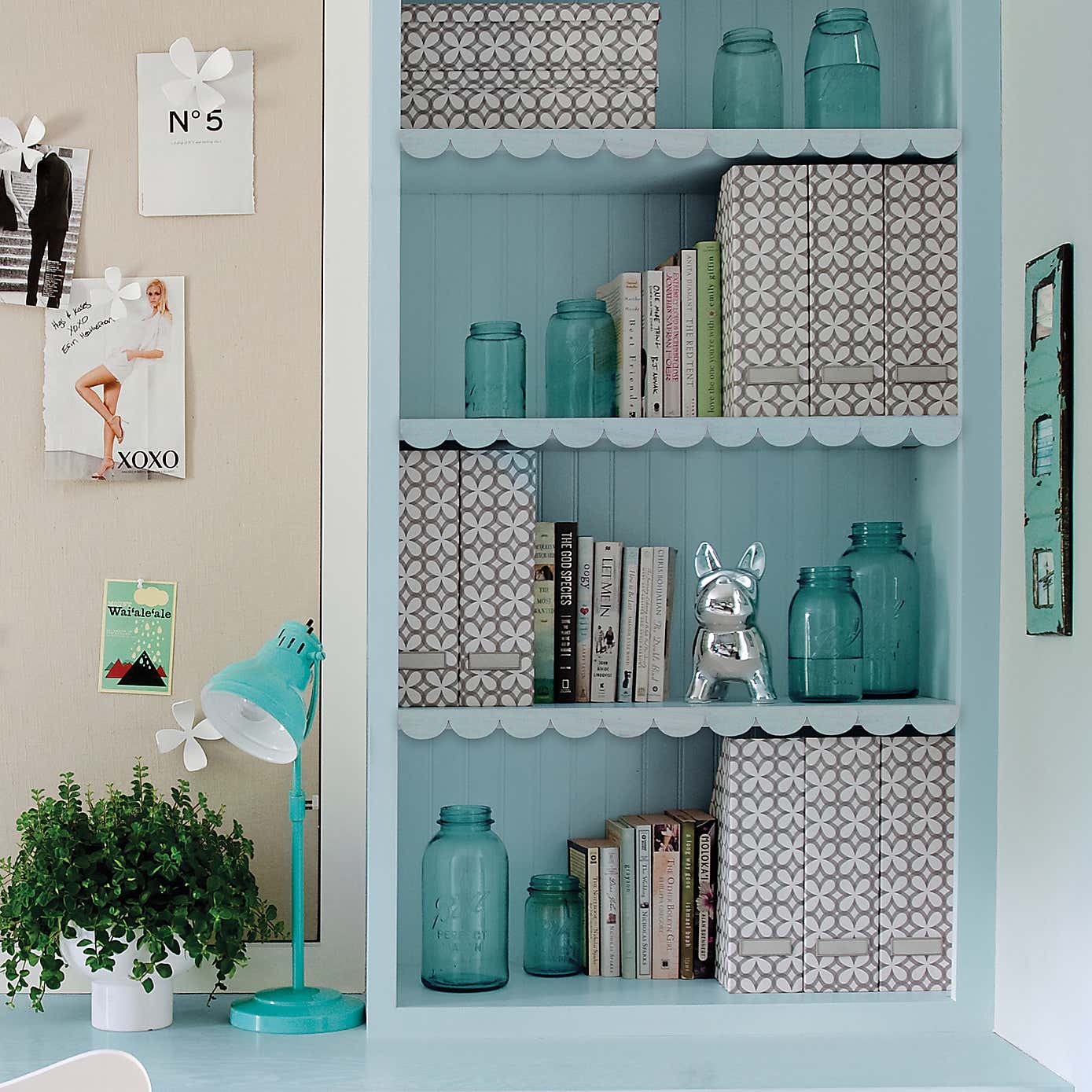 Large Scallop Wooden Border