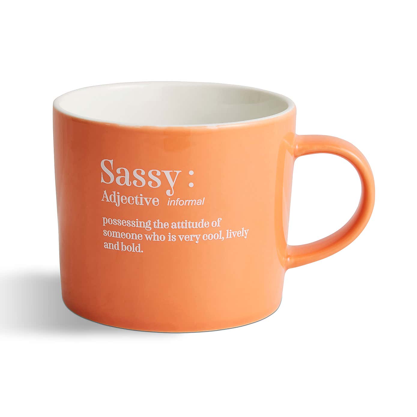 Coral Sassy Mug