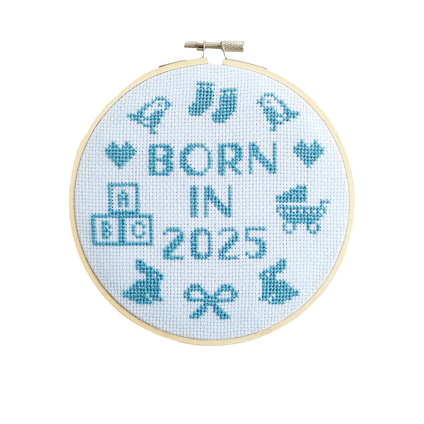 Cotton Clara Born in 2025 Cross Stitch Kit