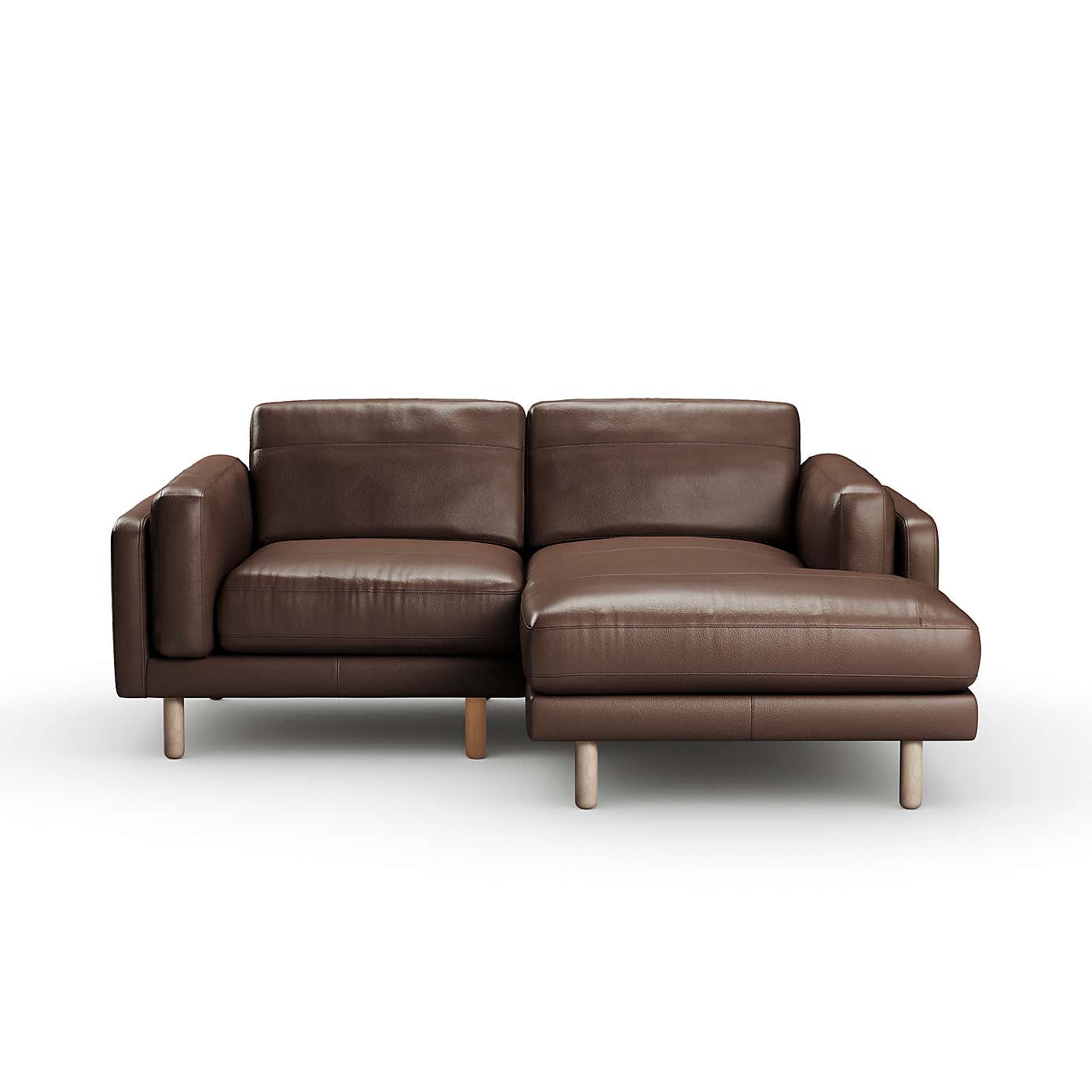 Newton Classic Leather Corner Chaise Sofa