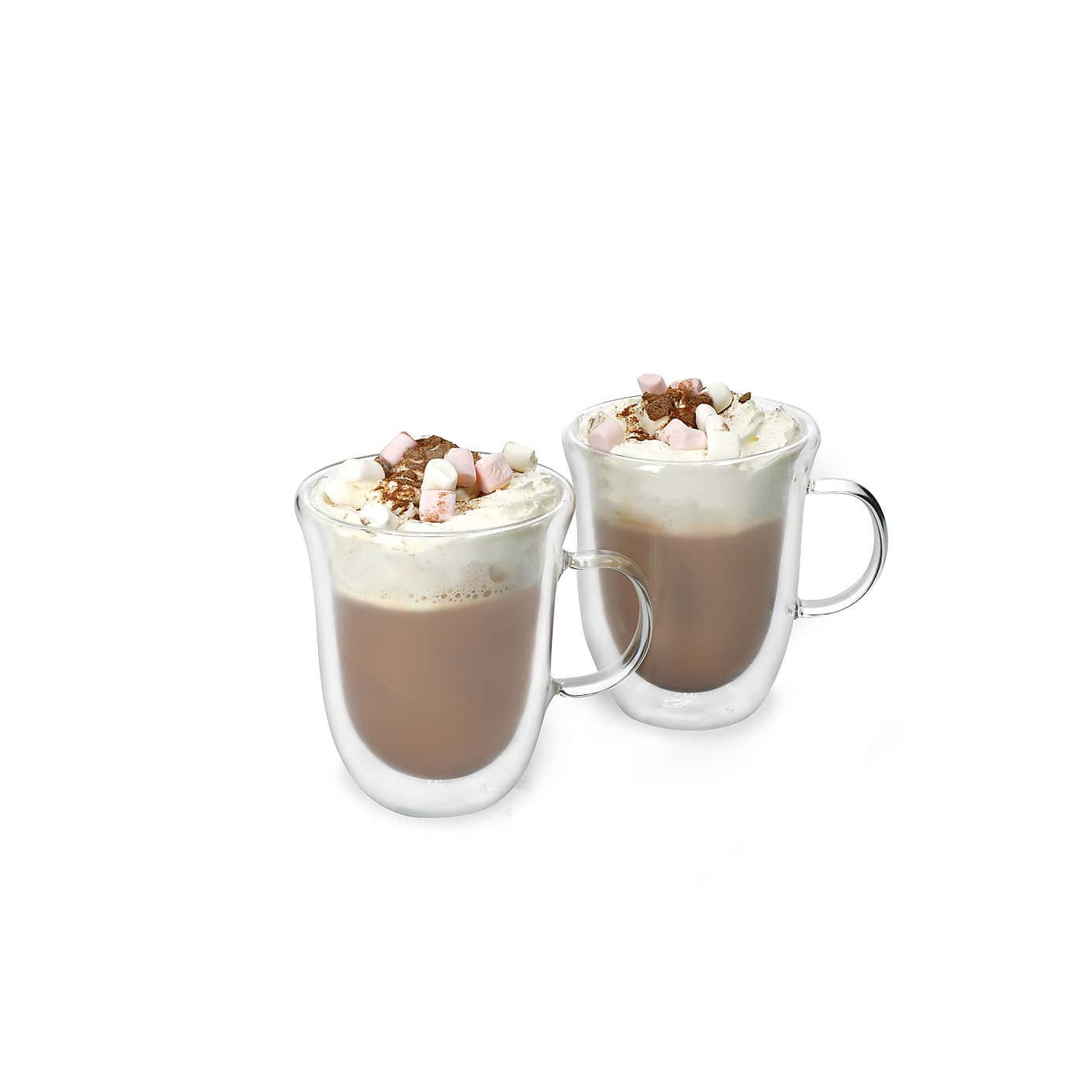 LA CAFETIERE Set 2 Hot Chocolate Mugs