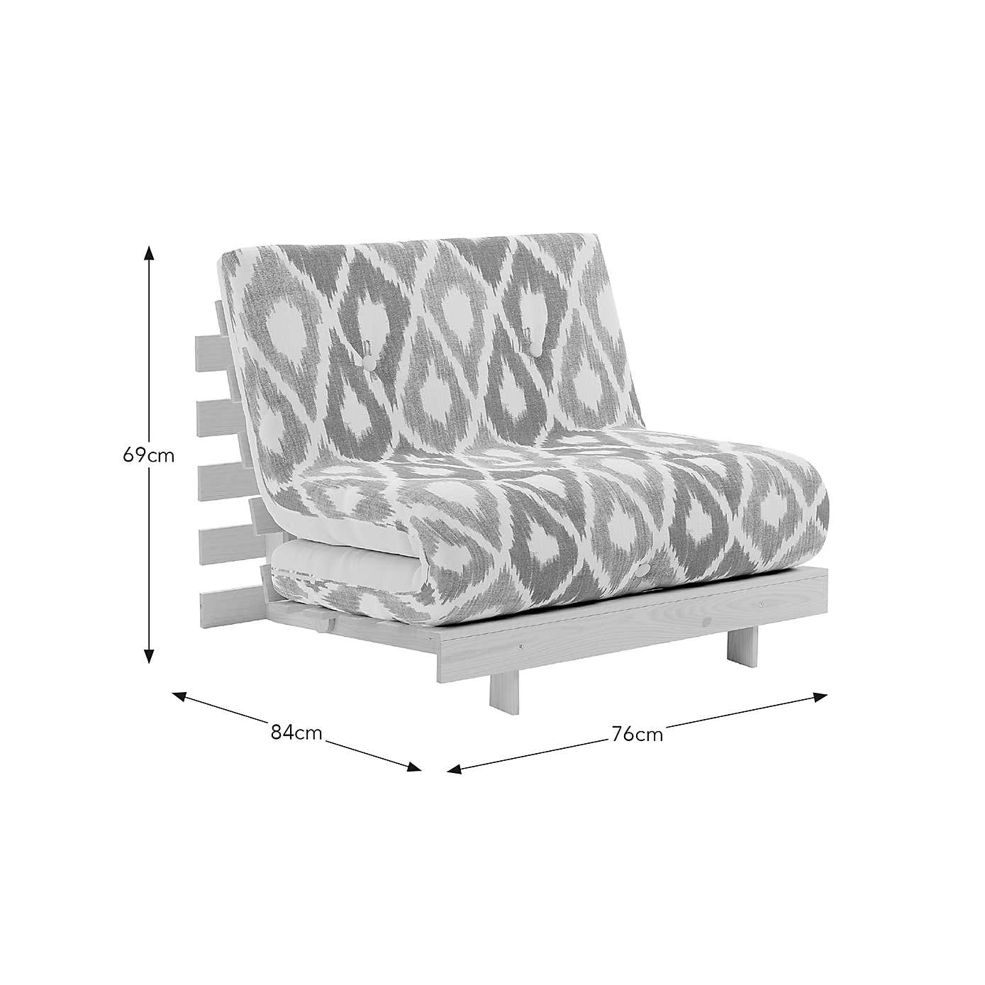 Mito Single Futon Ikat