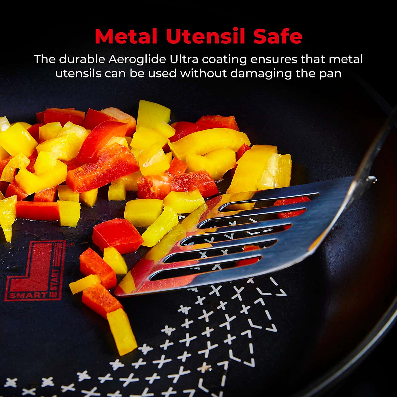 Tower Smart Start Non-Stick Ultra Forged Aluminium MultiPan, 28cm