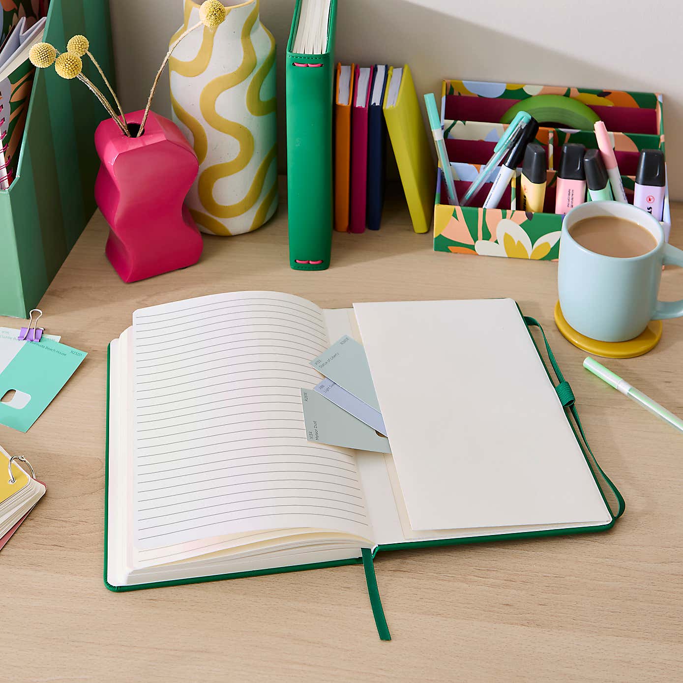 Elements Emerald Green PU B5 Notebook