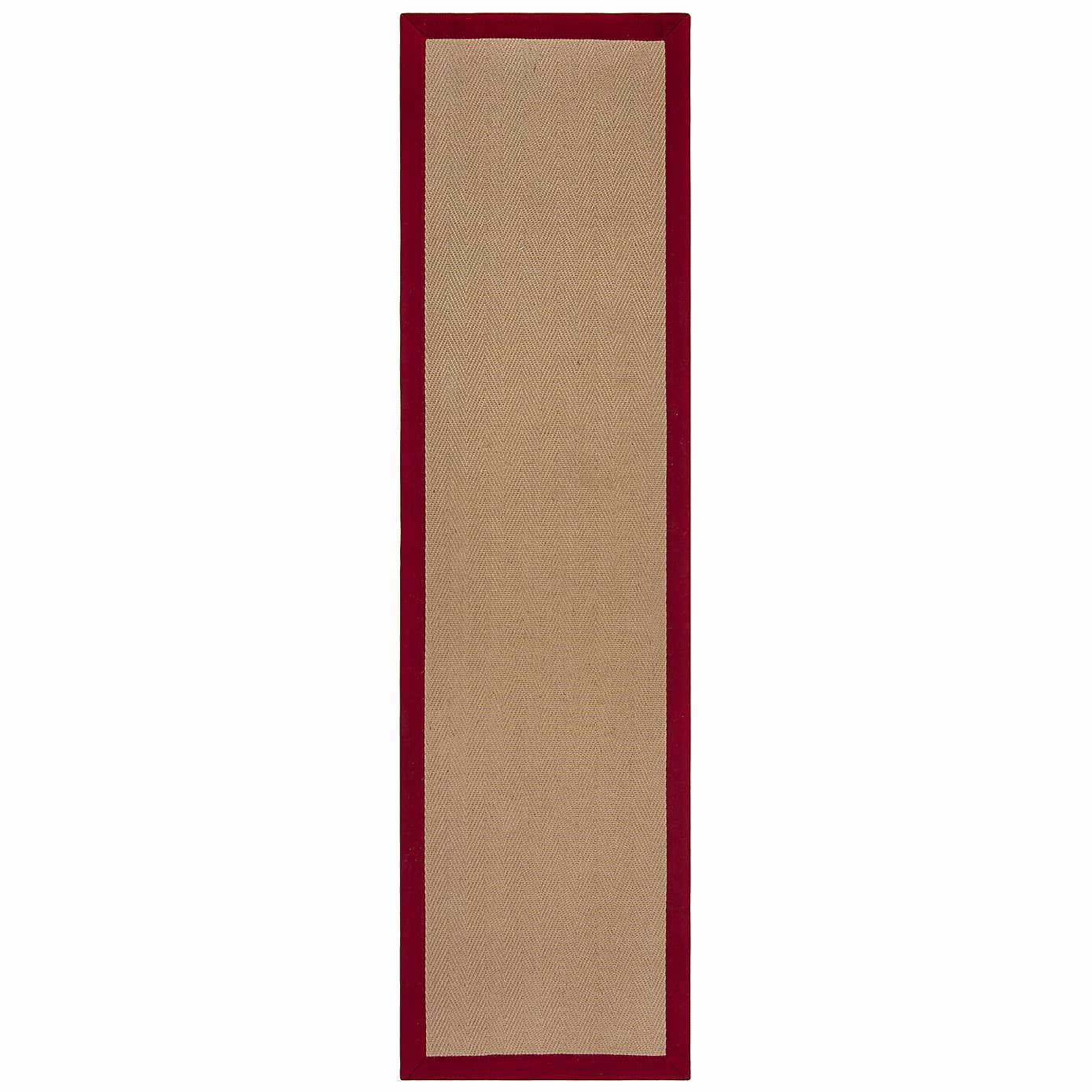 Herringbone Border Runner