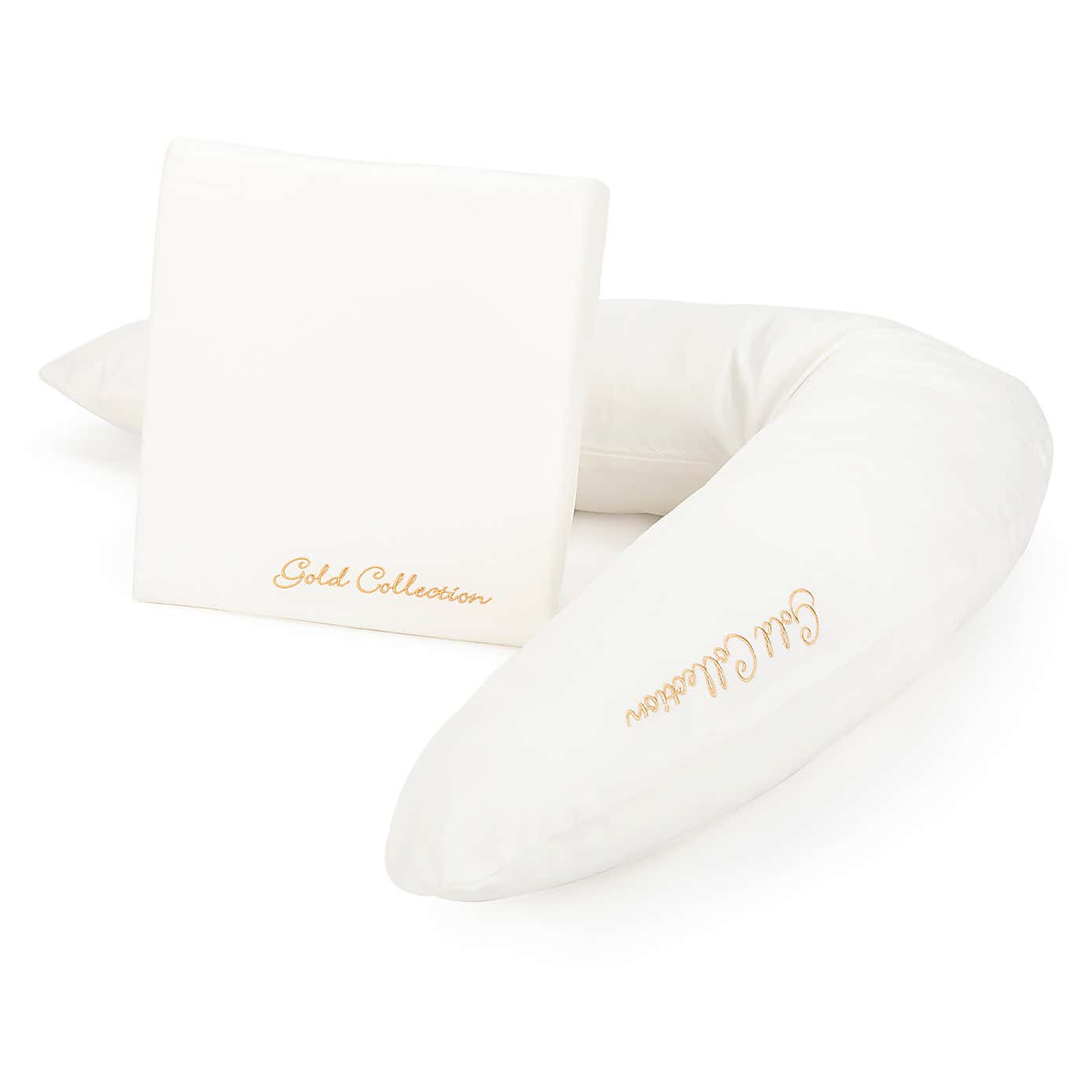 Mother&Baby Organic Cotton V-Shape Support Pillow & Wedge Set