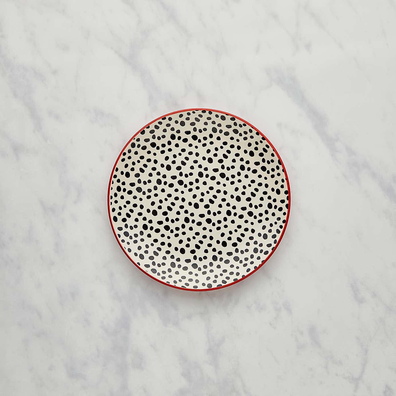 Global Red Side Plate