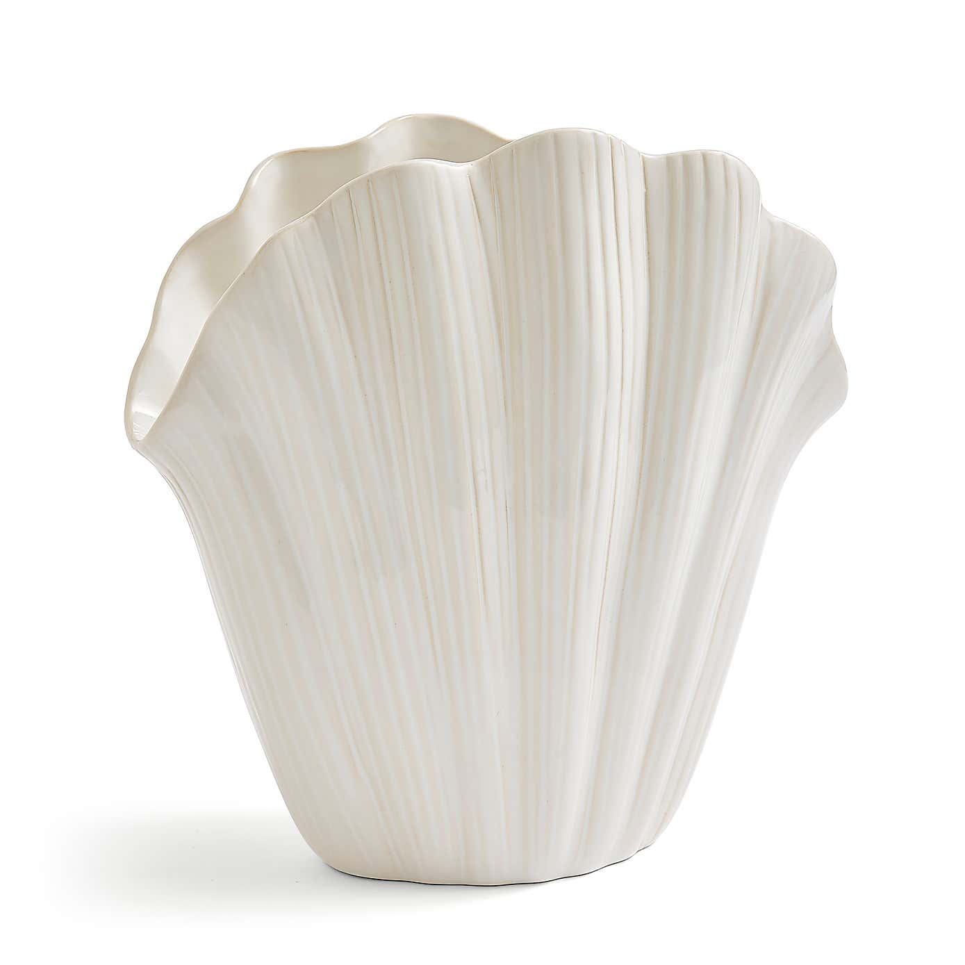 Oceanscape Shell Vase