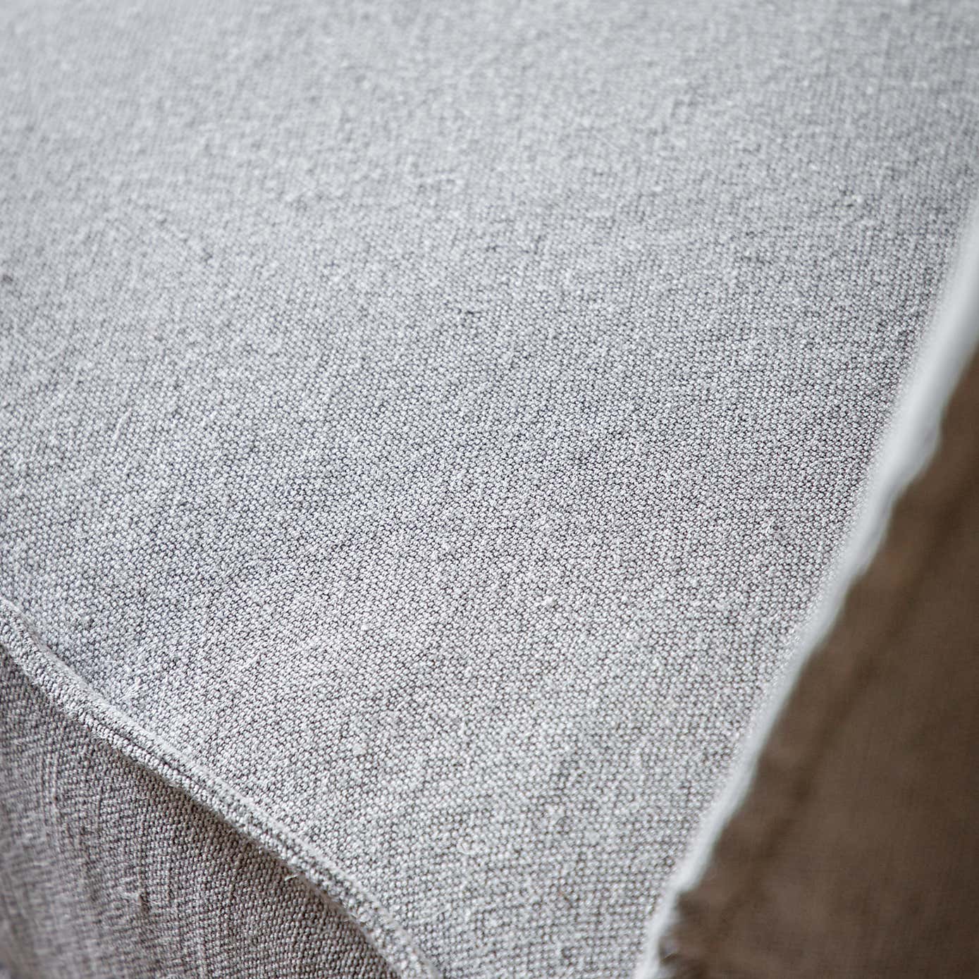 Thane Set of 2 Bar Stools, Grey Linen