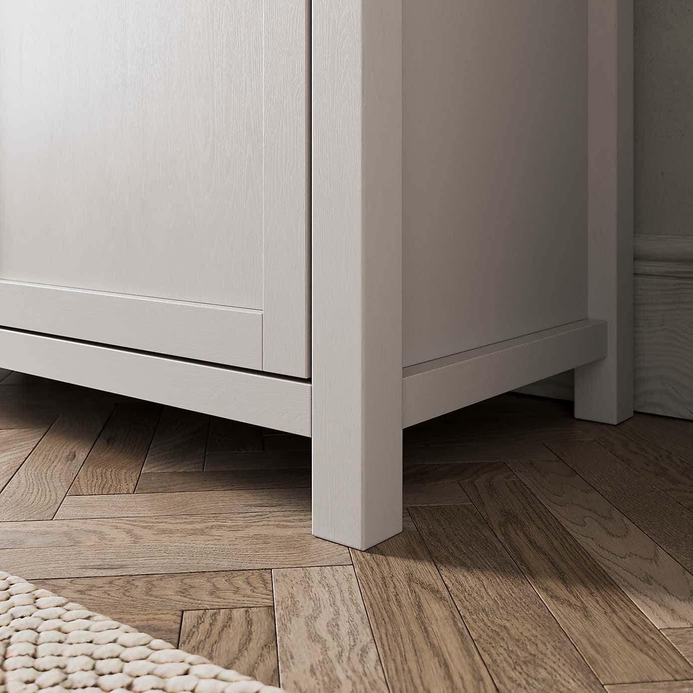 Olney Compact Storage Cabinet, Stone