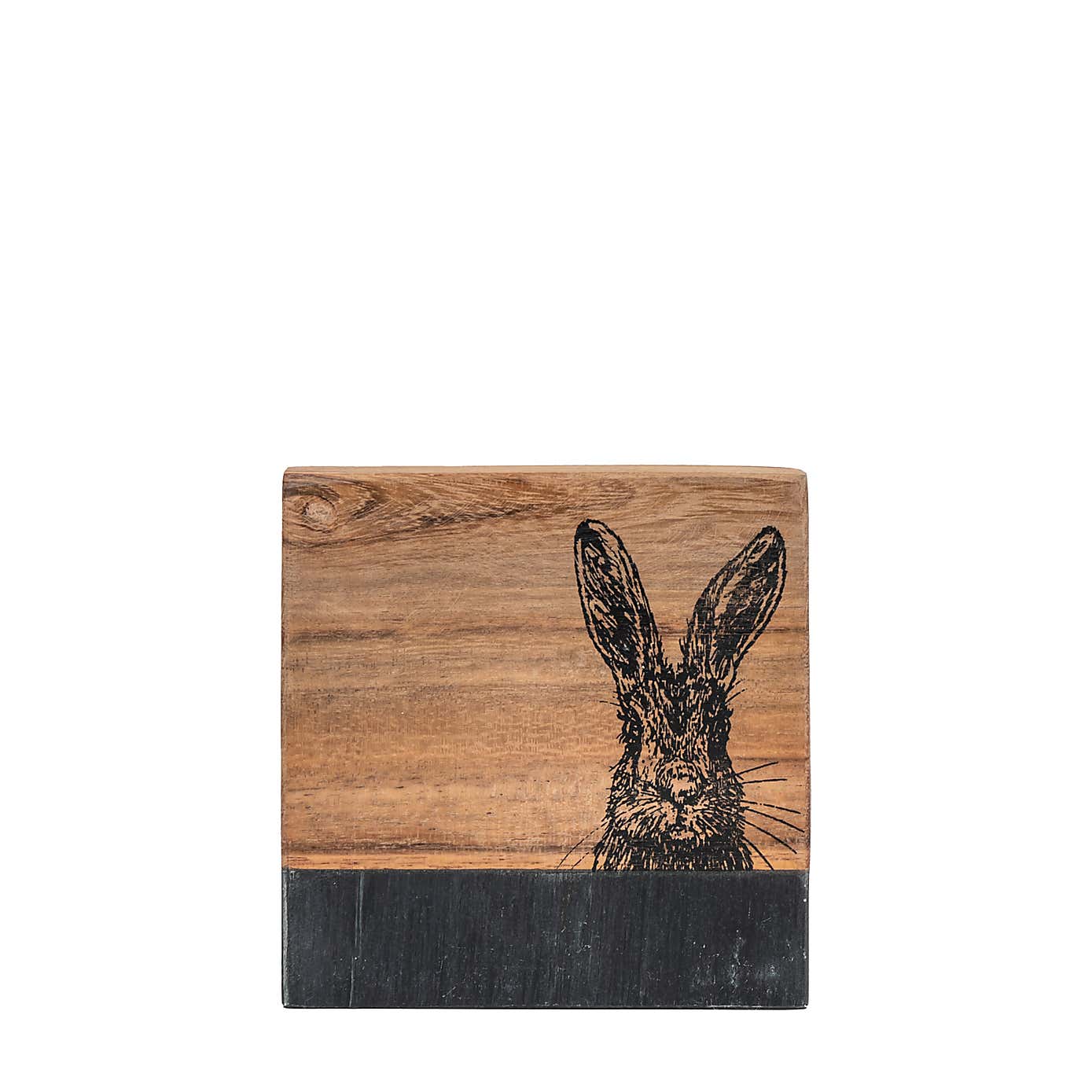 Set of 4 Marble Hare Coasters