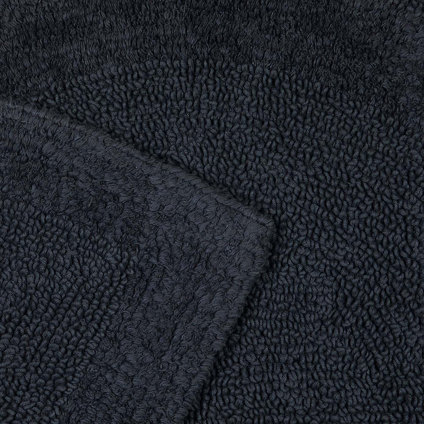 Super Soft Reversible Semi Circle Bath Mat