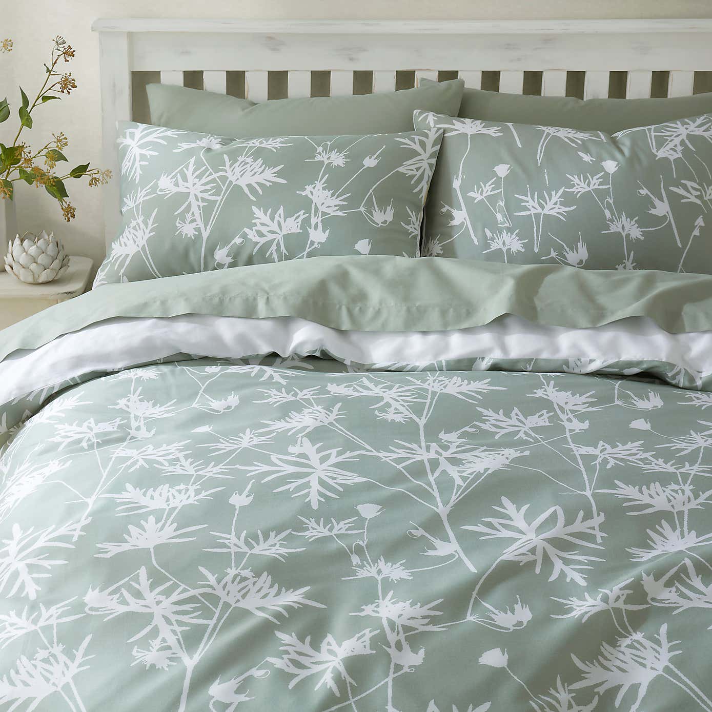 Camellia Floral Duvet Cover & Pillowcase Set