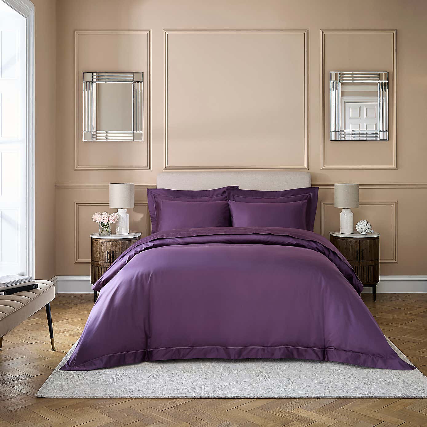 Dorma Cotton Sateen 800 Thread Count Standard Pillowcase