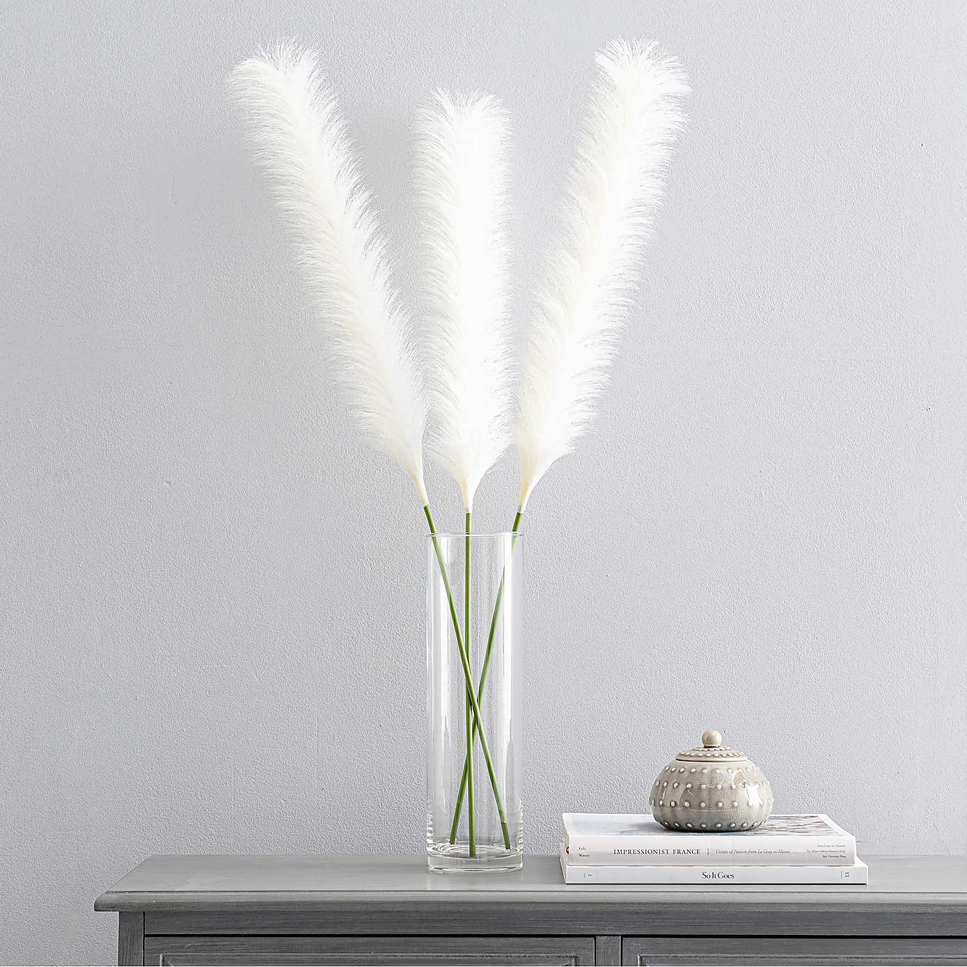 Artificial Pampas Grass Stems