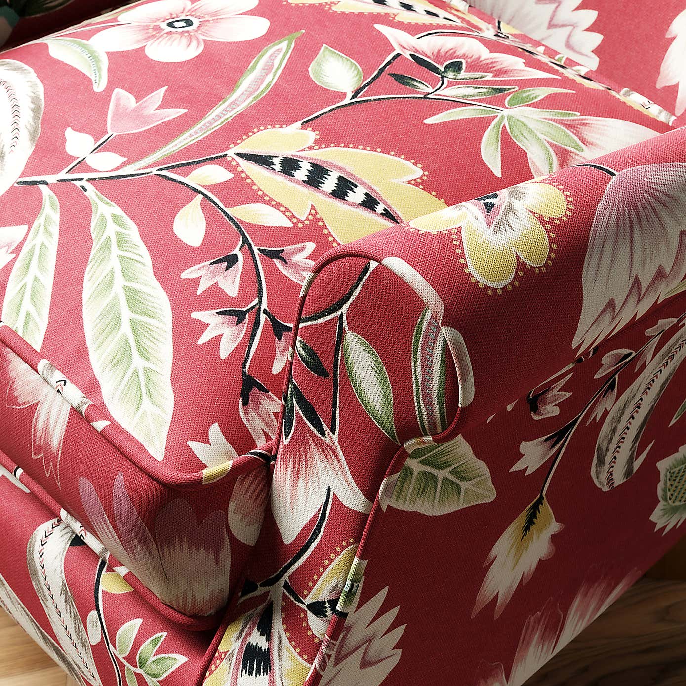 Joy Floral Upholstery Fabric Sample