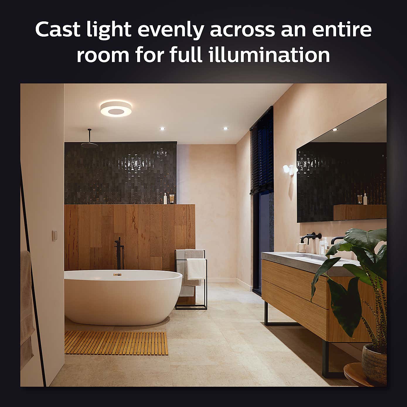 Philips HUE Xamento Large Smart LED Ceiling Light