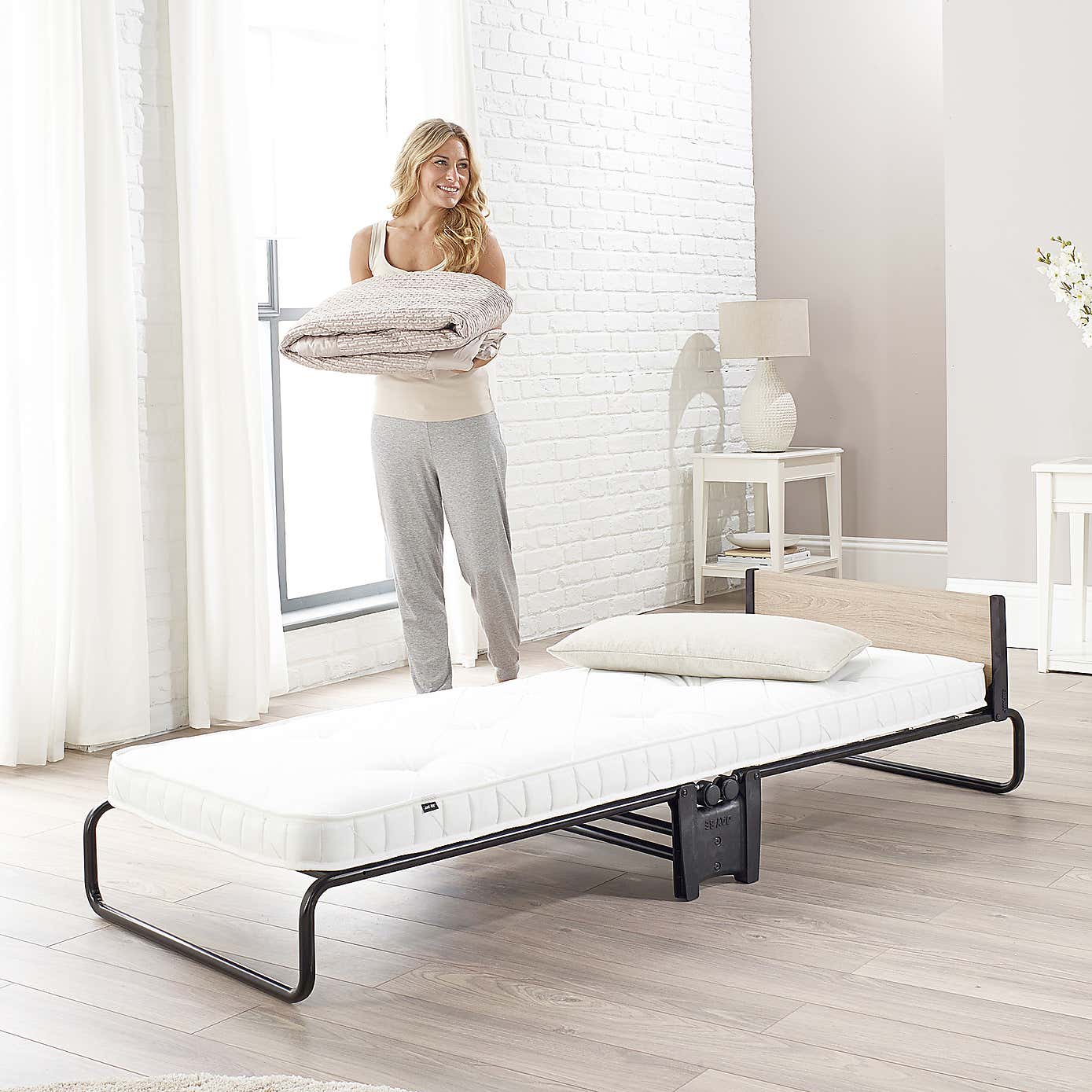 Revolution Folding Bed Frame with Memory Foam Mattress