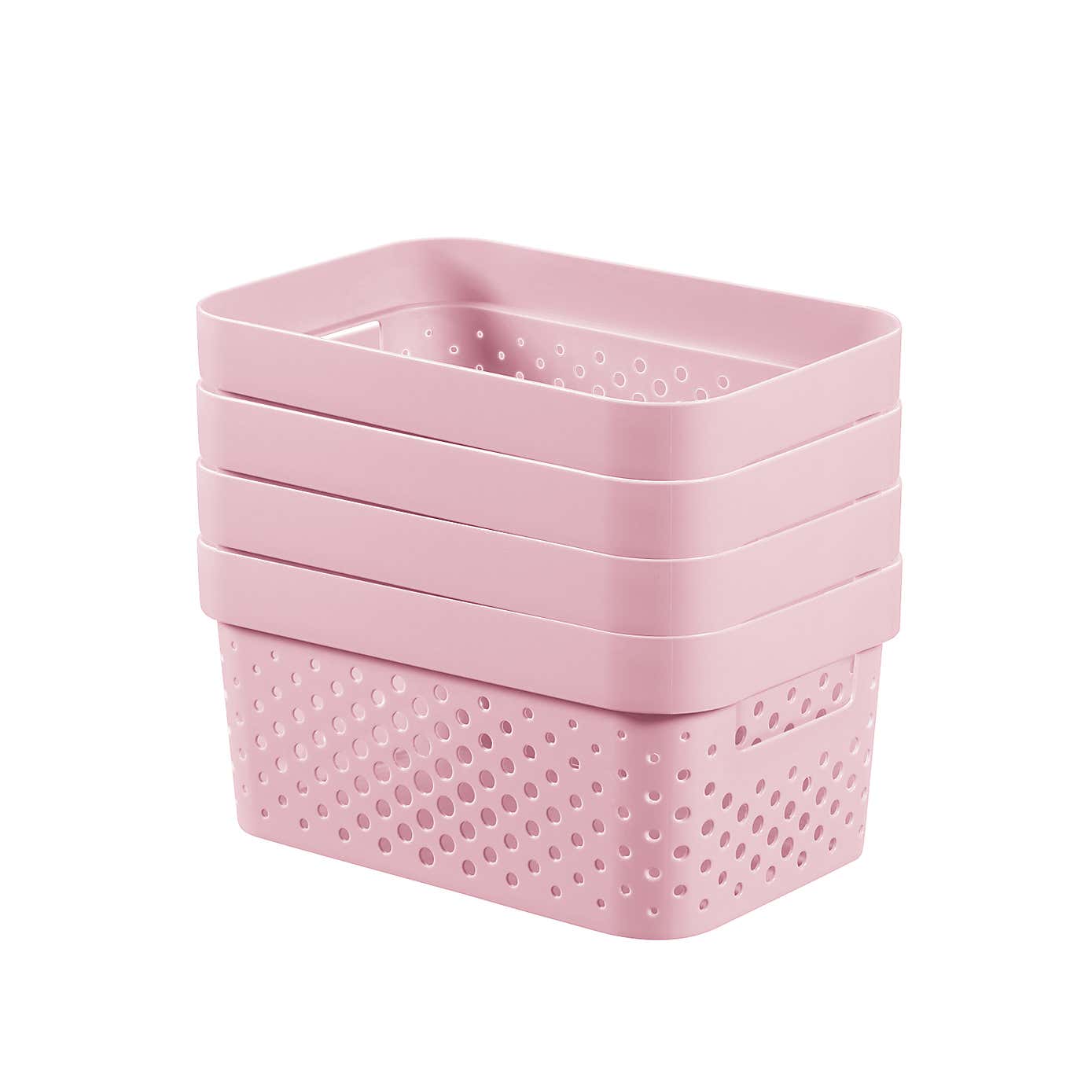Curver Infinity 100% Recycled Plastic Storage Basket