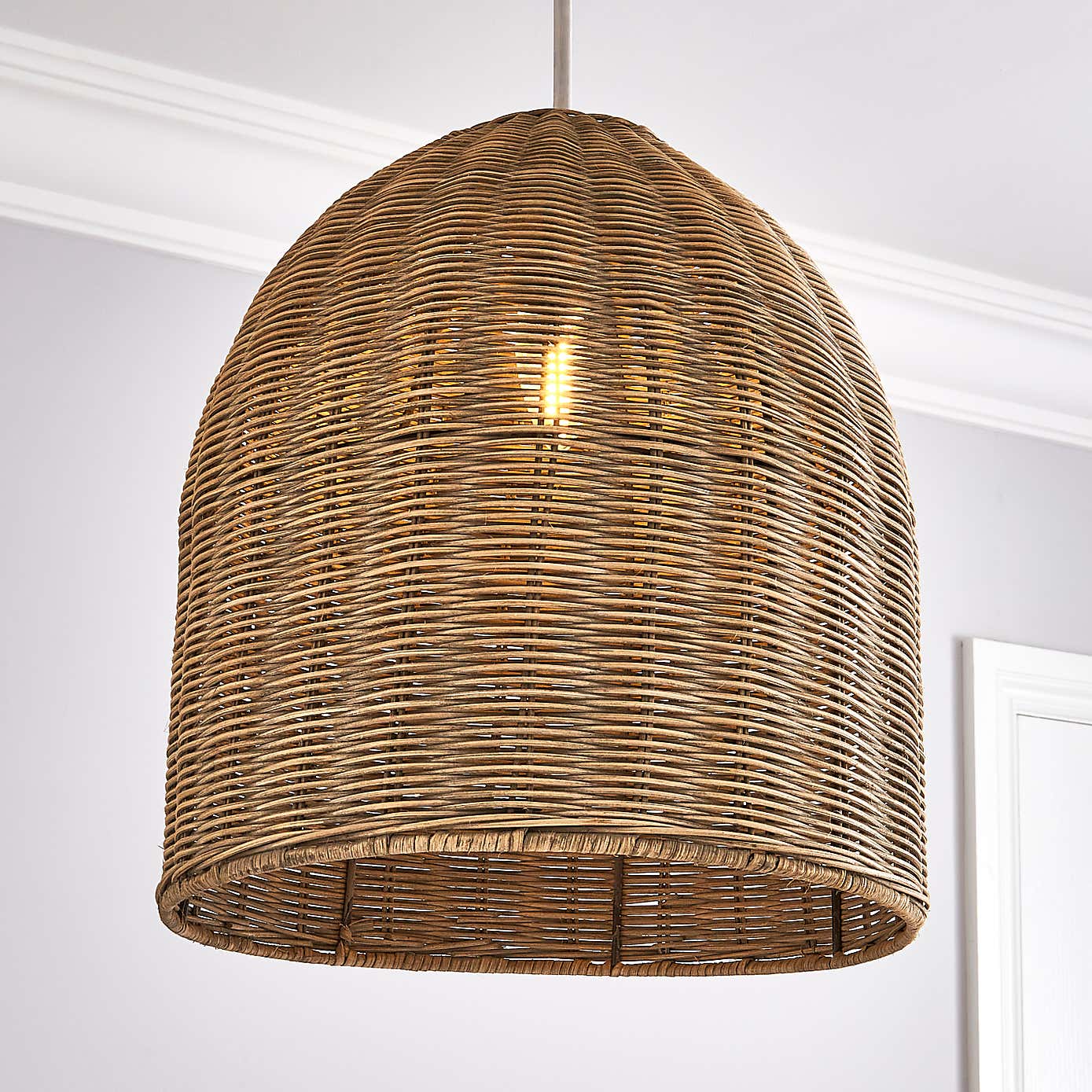 Churchgate Cotes Rattan Easy Fit Pendant Shade