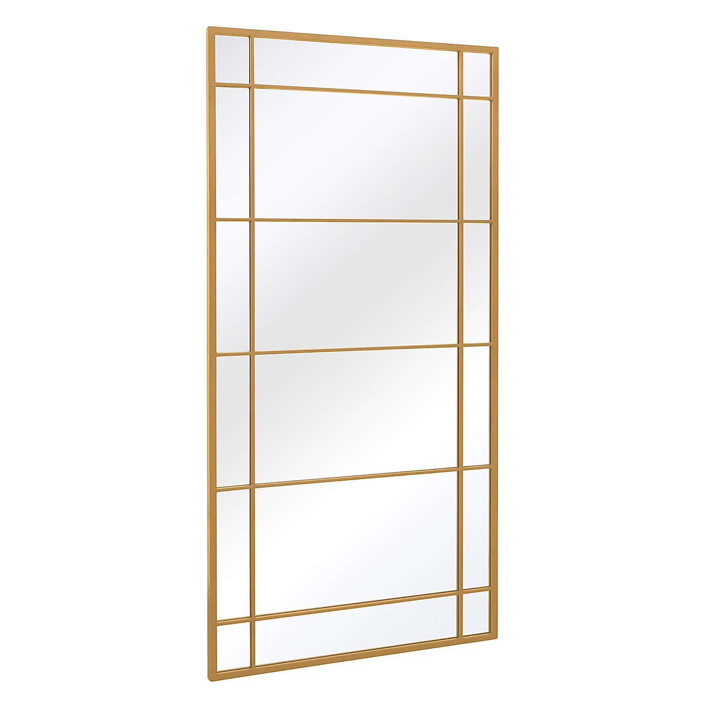 The Tabula Window Leaner Wall Outdoor Garden Mirror