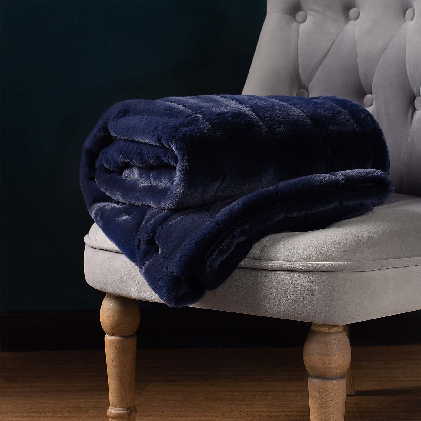 Empress Faux Fur Throw