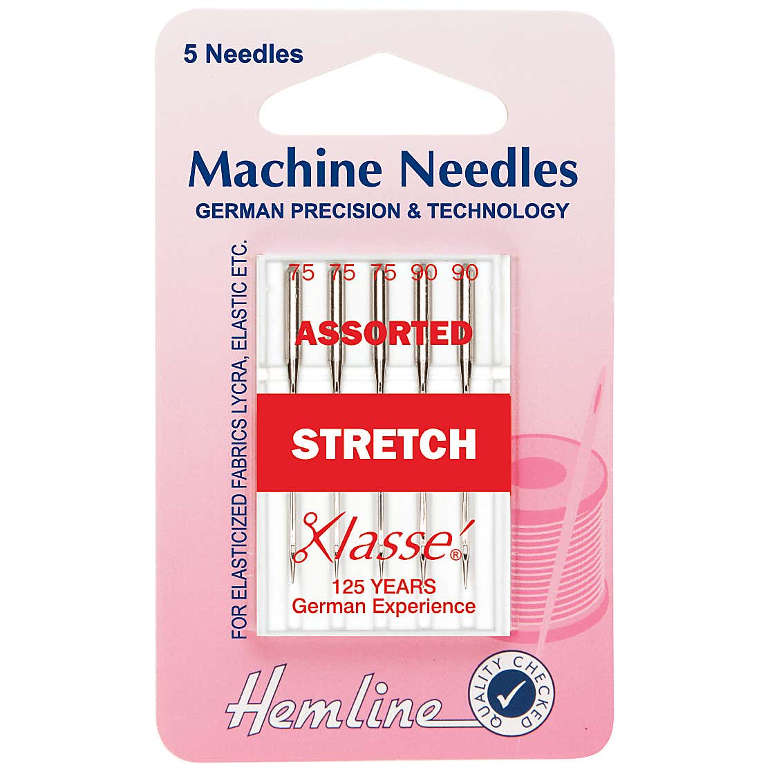 Hemline H102.99 Stretch Assist Sewing Machine Needles