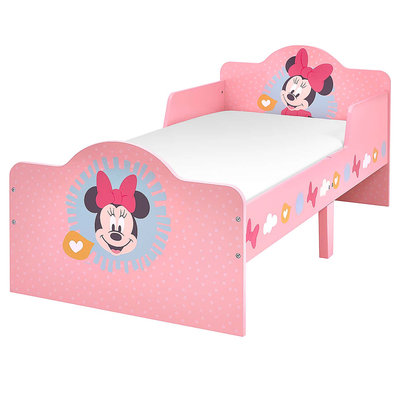 Minnie Mouse Pink Toddler Bed