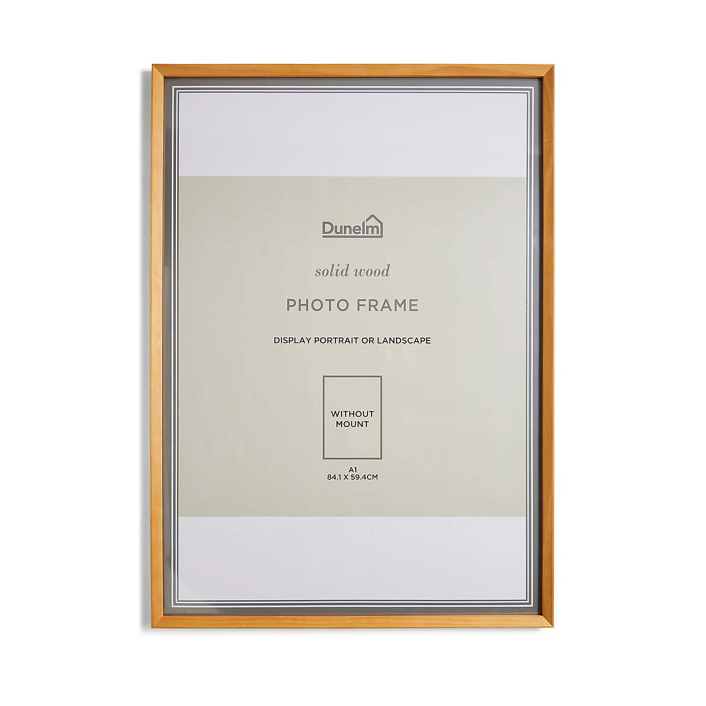 Solid Wood Edge Photo Frame