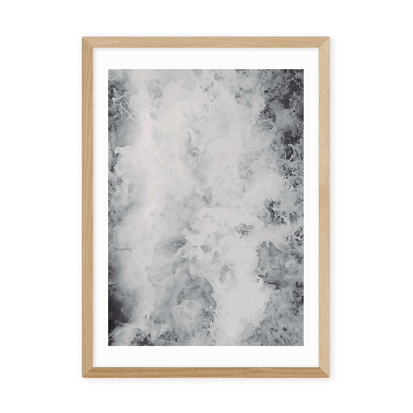 East End Prints Sea Foam Print by Rafael Farias