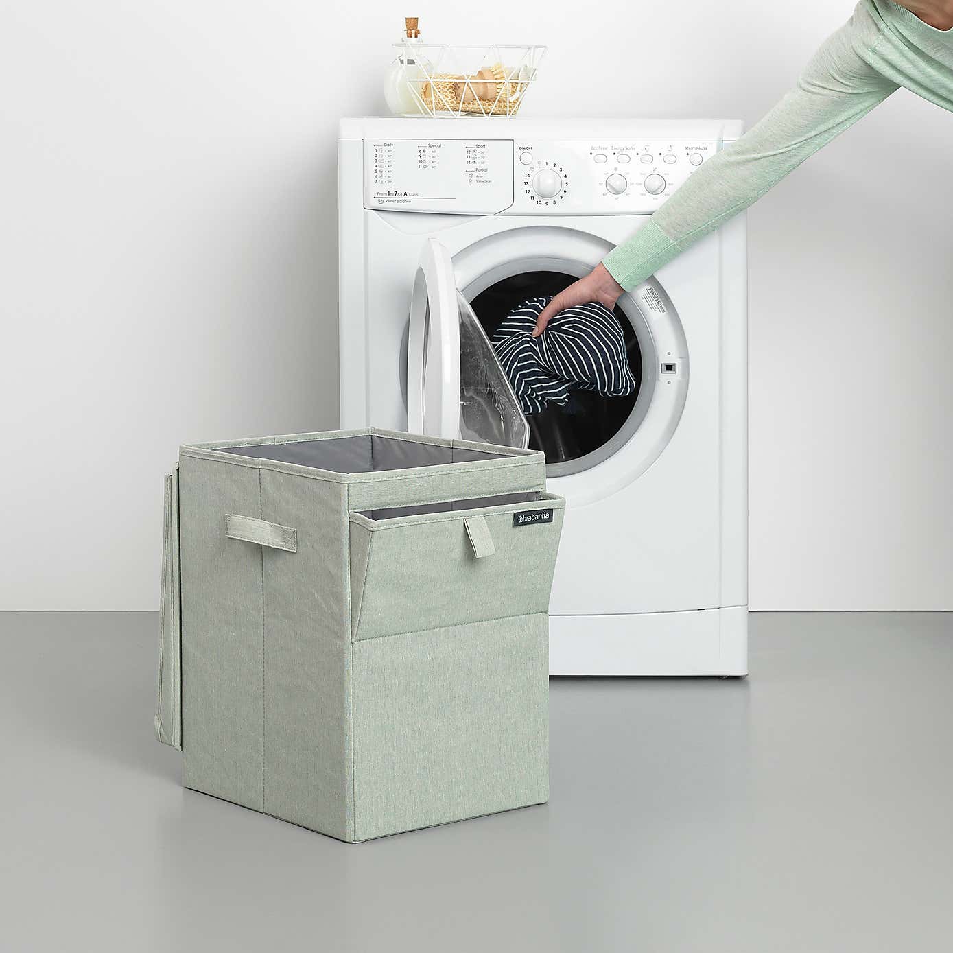 Brabantia Stackable Green 35L Laundry Box