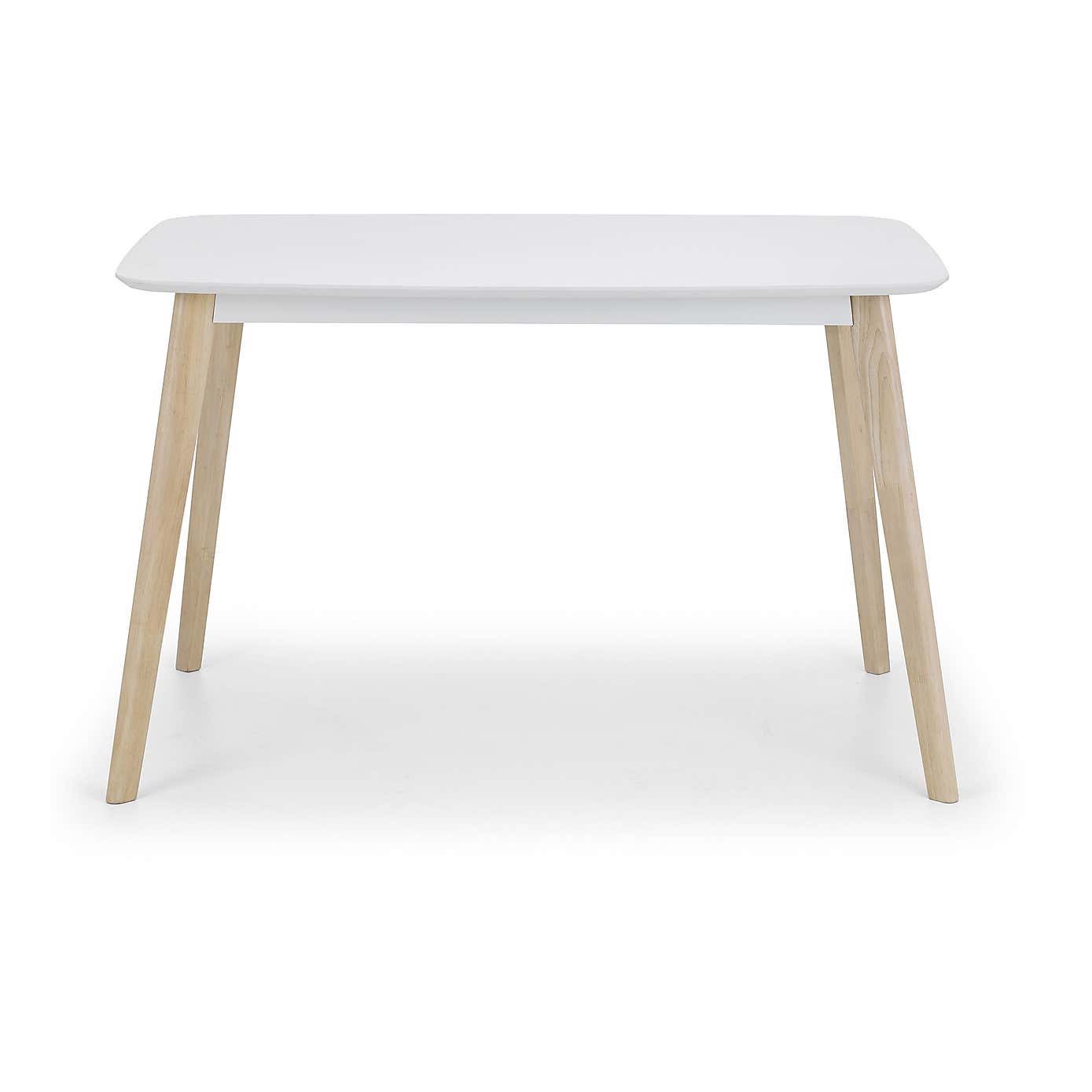 Casa Rectangular Dining Table White