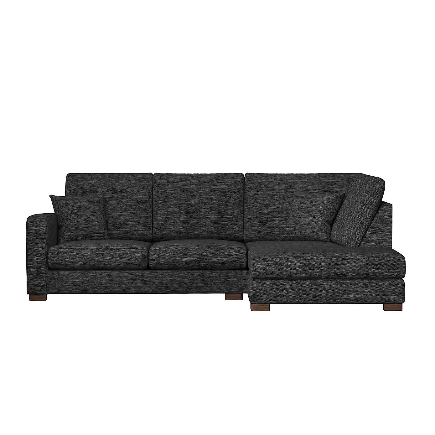 Carson Vivalife Stain-Resistant Fabric Right Hand Corner Sofa