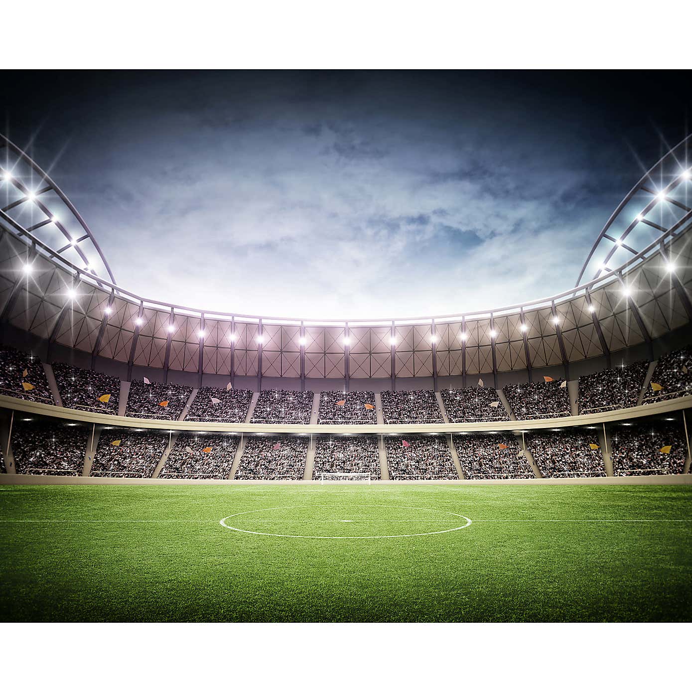 Football Stadium Wall Mural