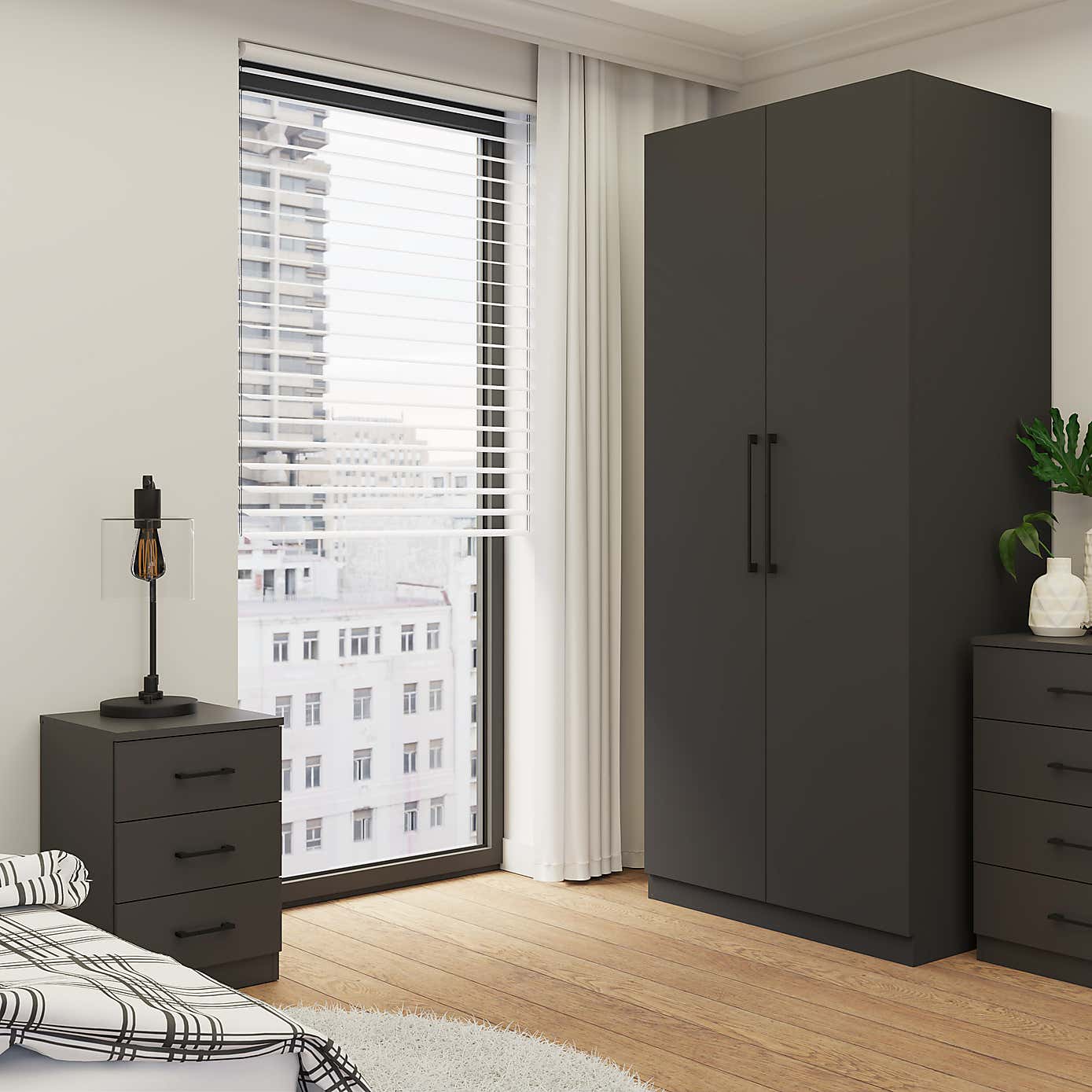 Foster Double Wardrobe