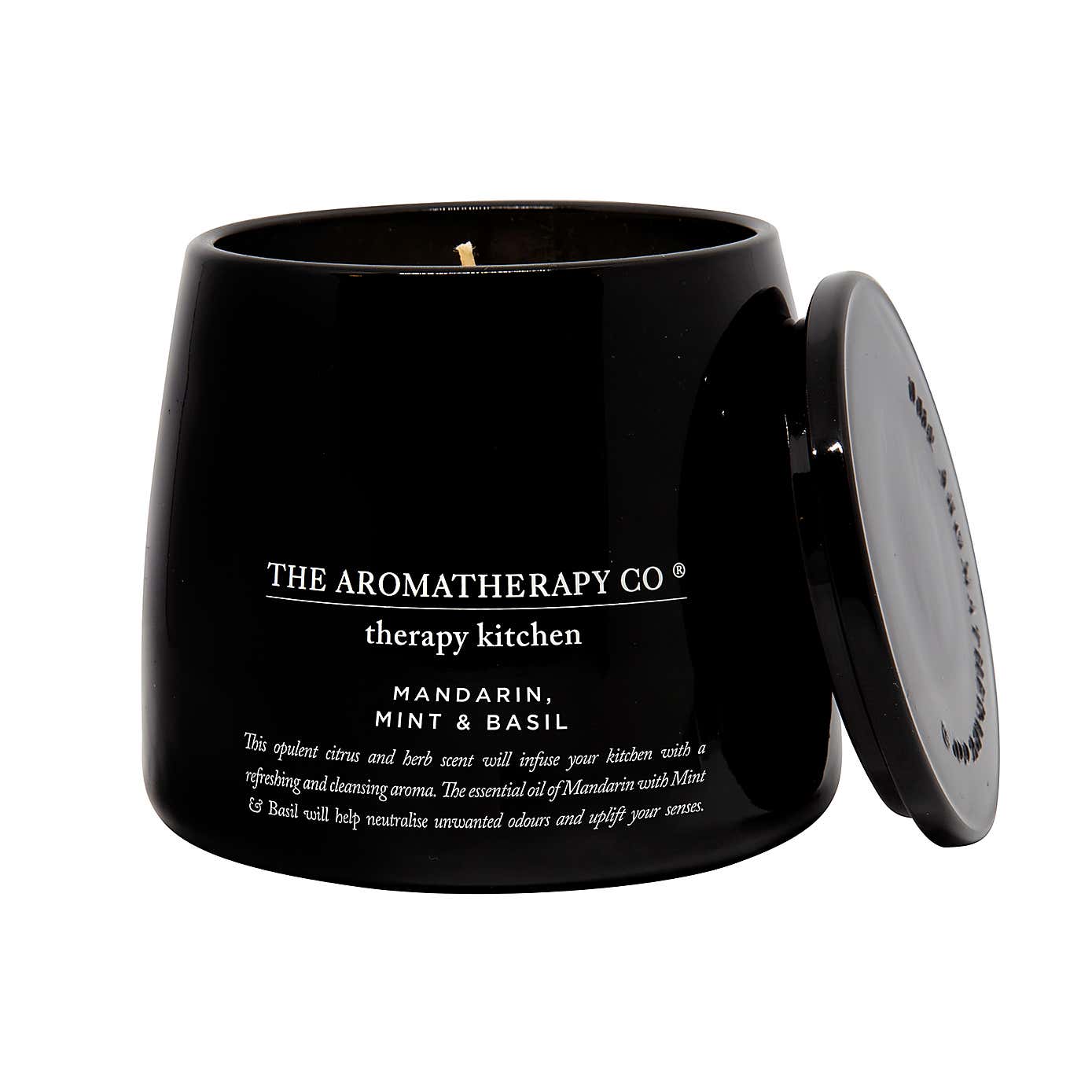 The Aromatherapy Co Therapy Kitchen Mandarin Mint & Basil Candle