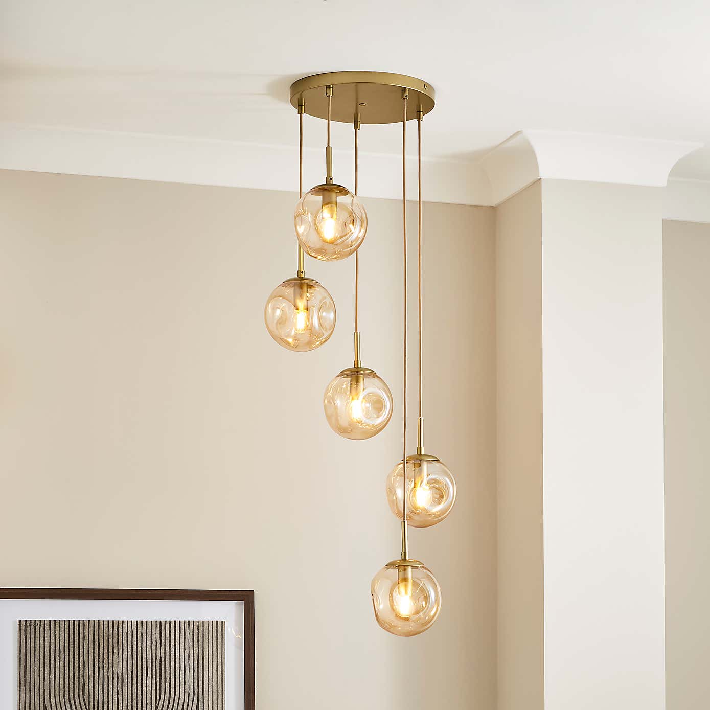 Alexis 5 Light Cluster Ceiling Fitting