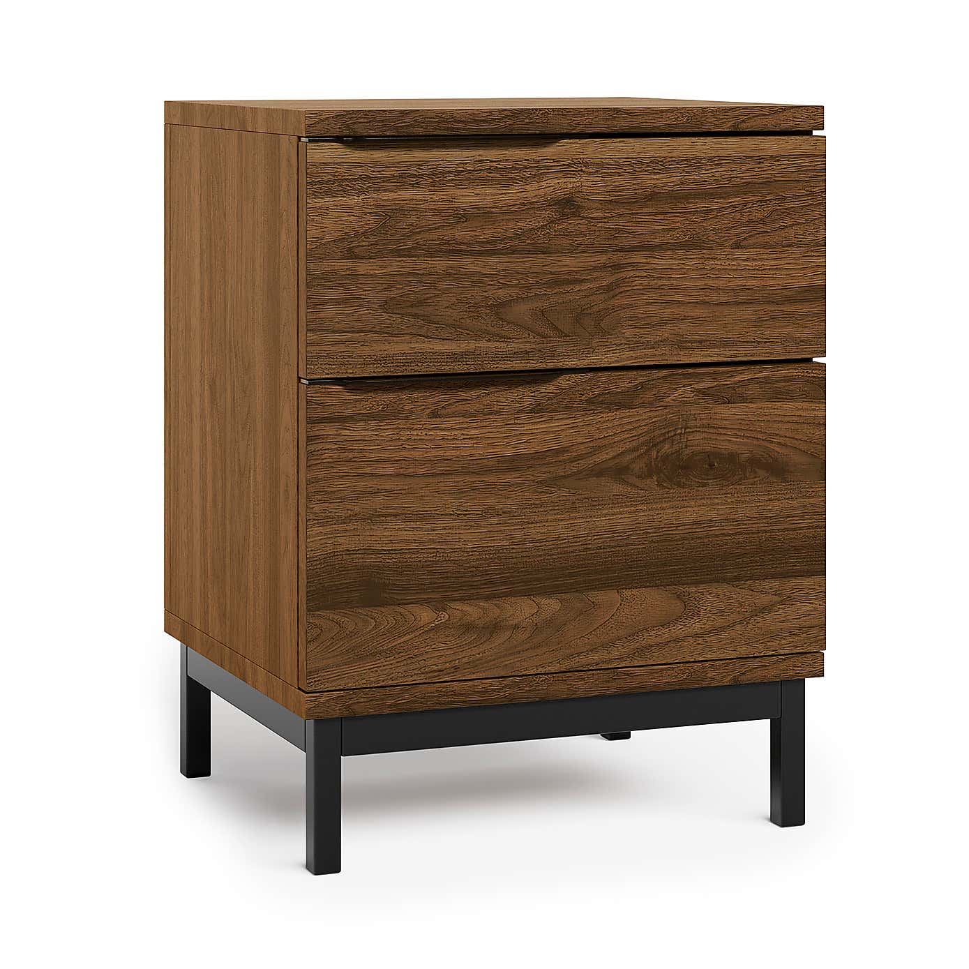 Reynolds 2 Drawer Bedside Table
