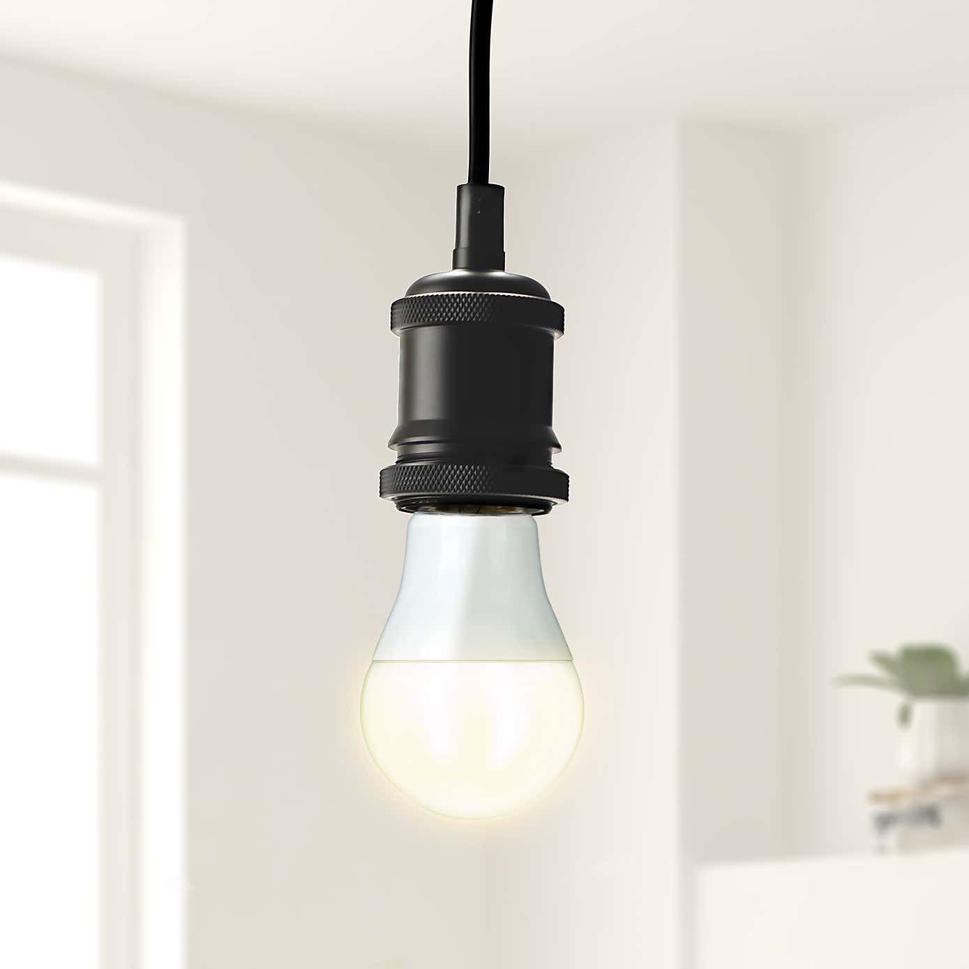 Status 10W Dimmable Pearl BC GLS 2 Pack