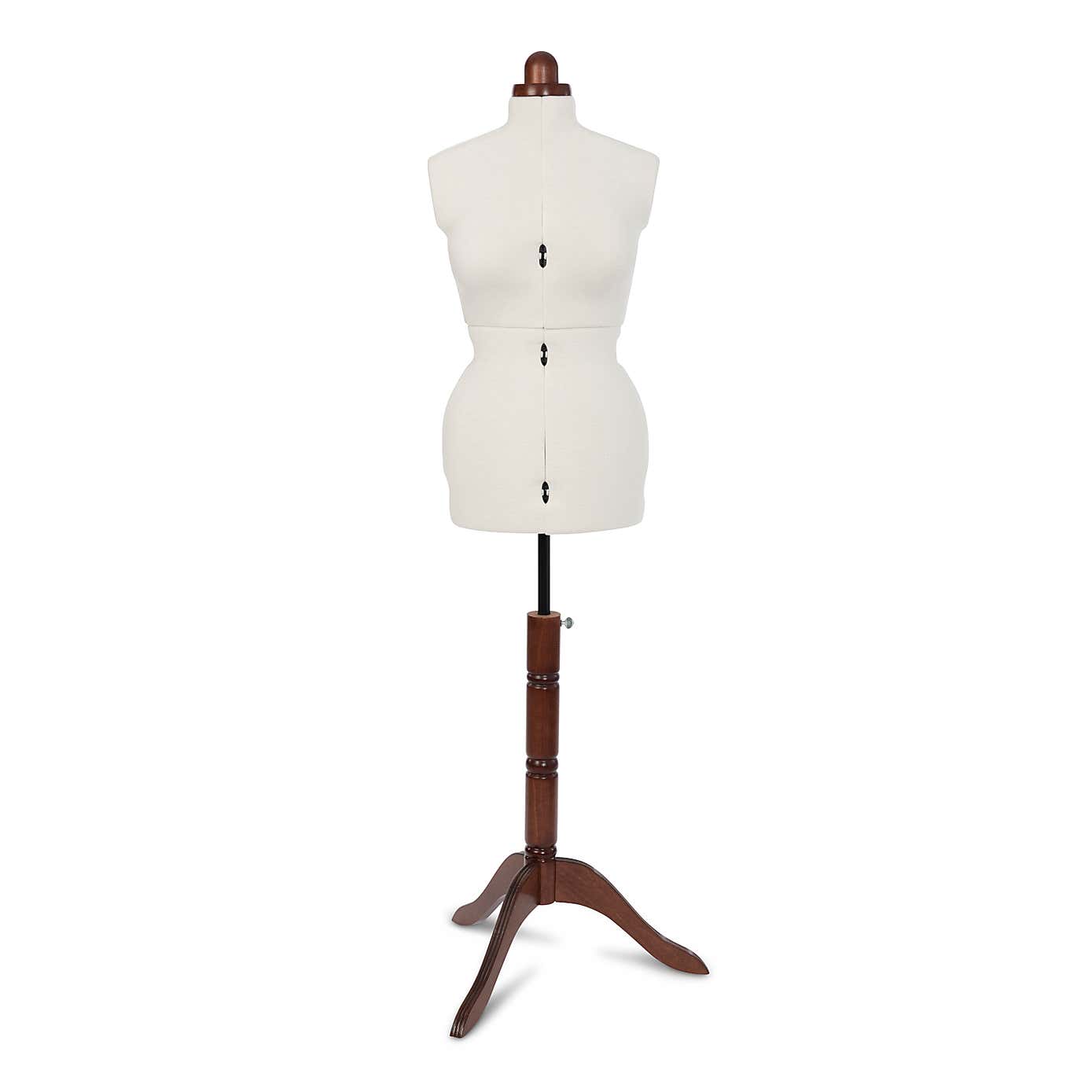 Lady Valet Ecru Adjustale Dress Form