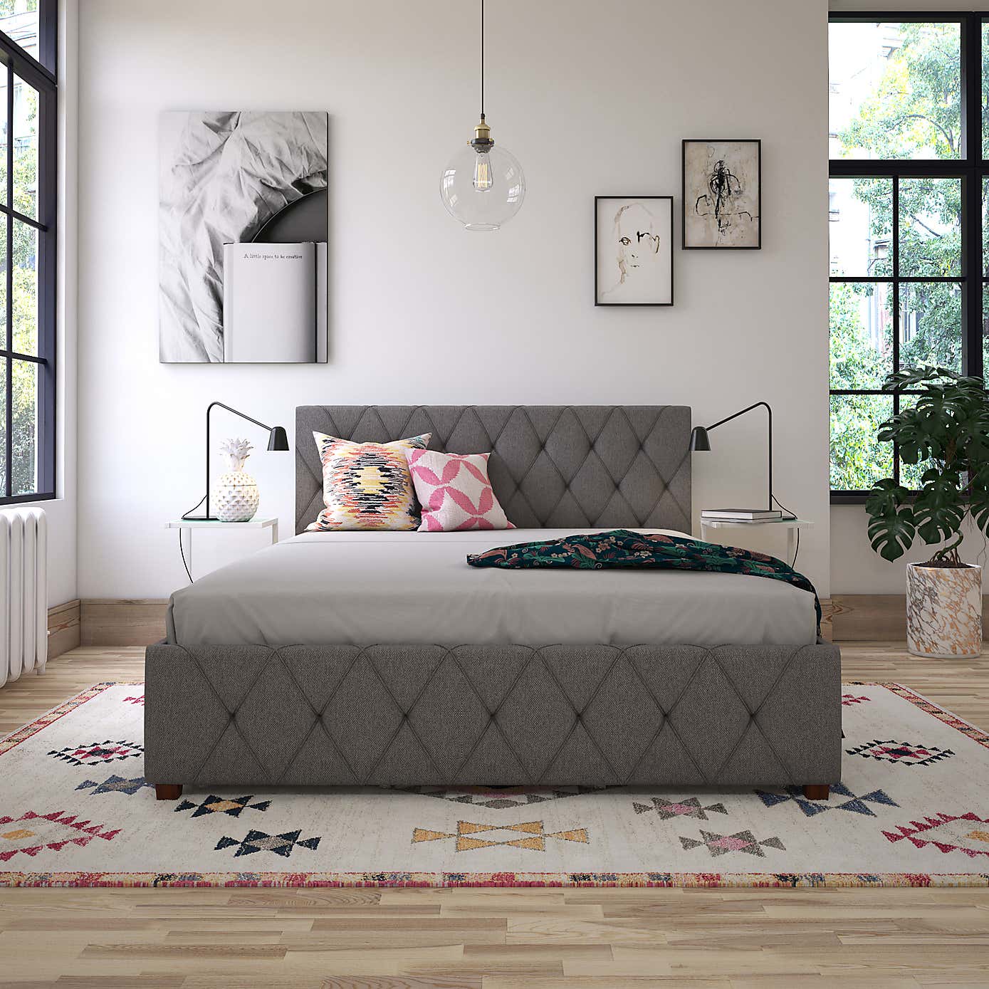 Cosmo Elizabeth Linen Bed
