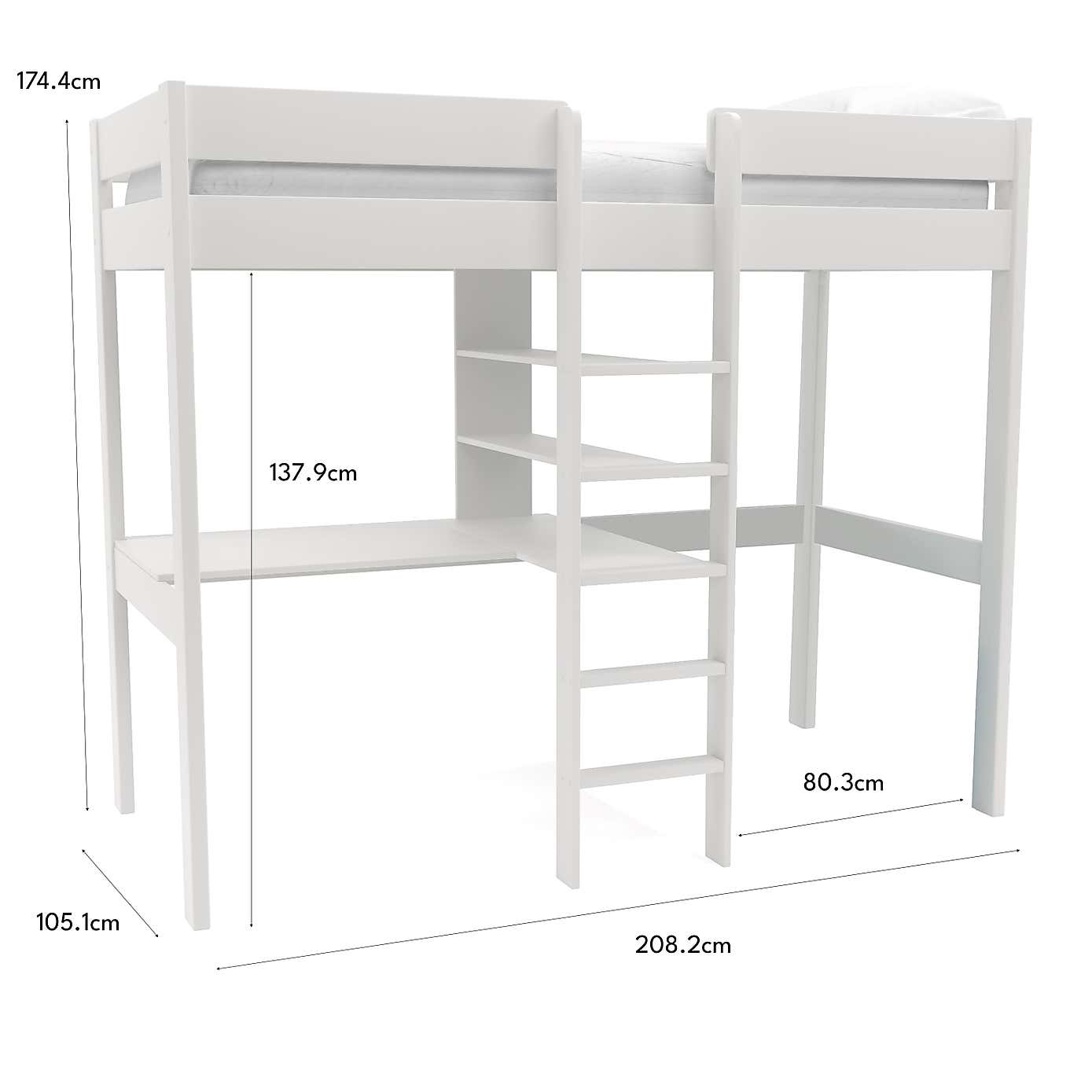 Stompa Uno Highsleeper, Pine