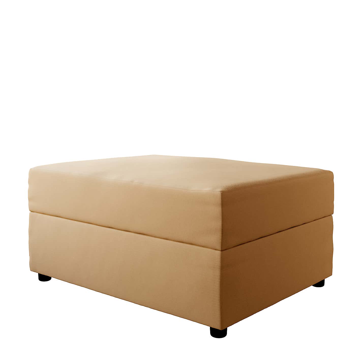 Rectangle Opulent Velvet Storage Footstool