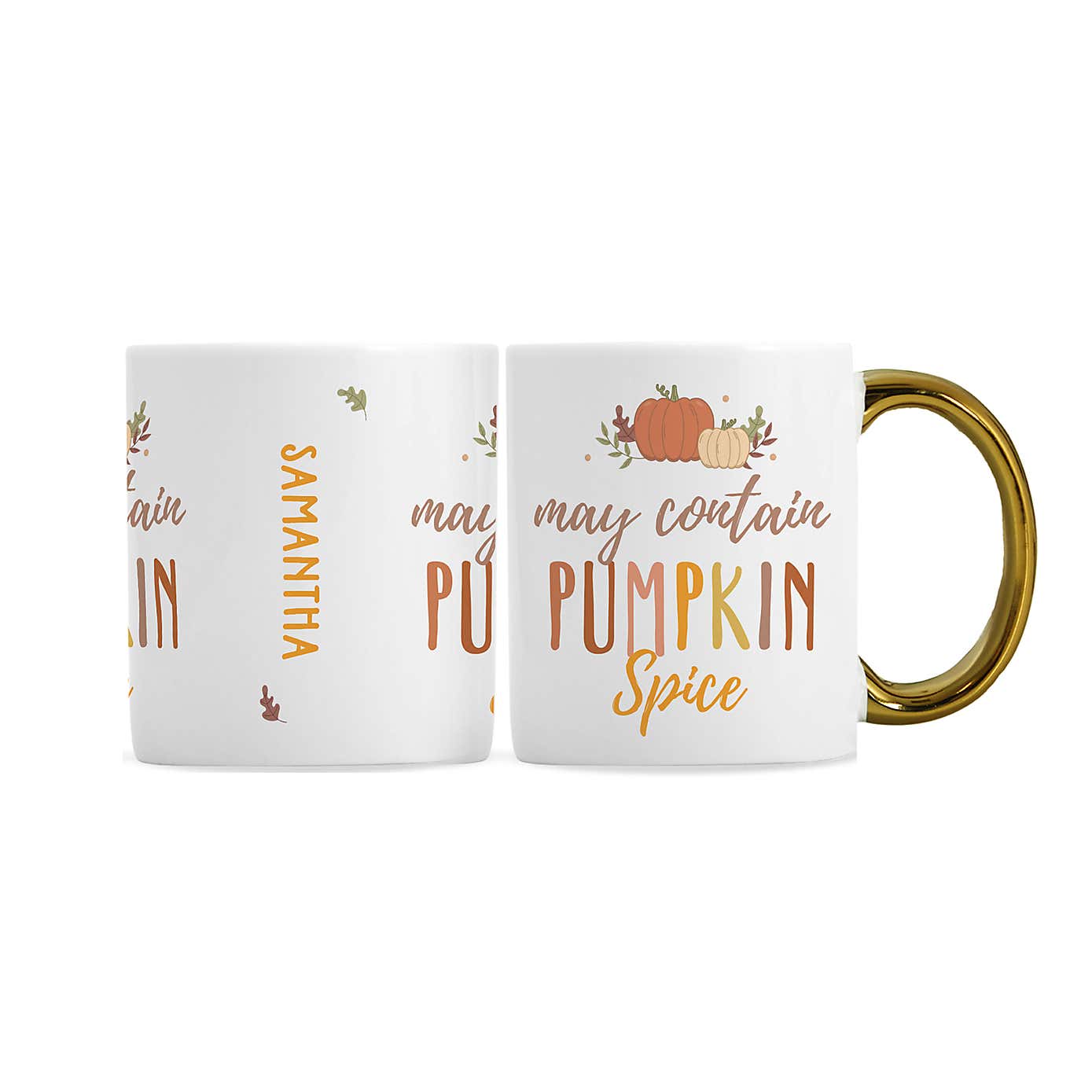 Personalised Pumpkin Spice Mug